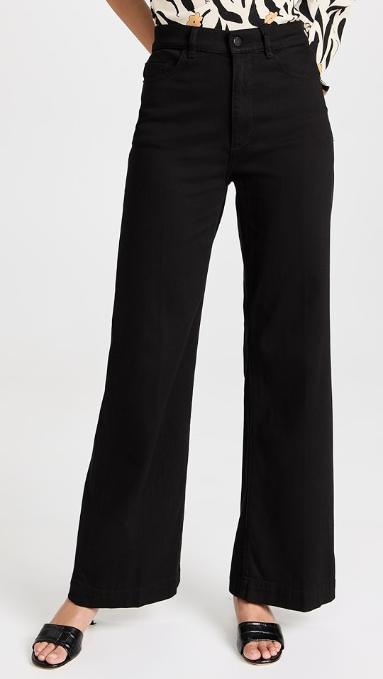 DL1961 Hepburn Wide Leg: High Rise Vintage Jeans | SHOPBOP | Shopbop