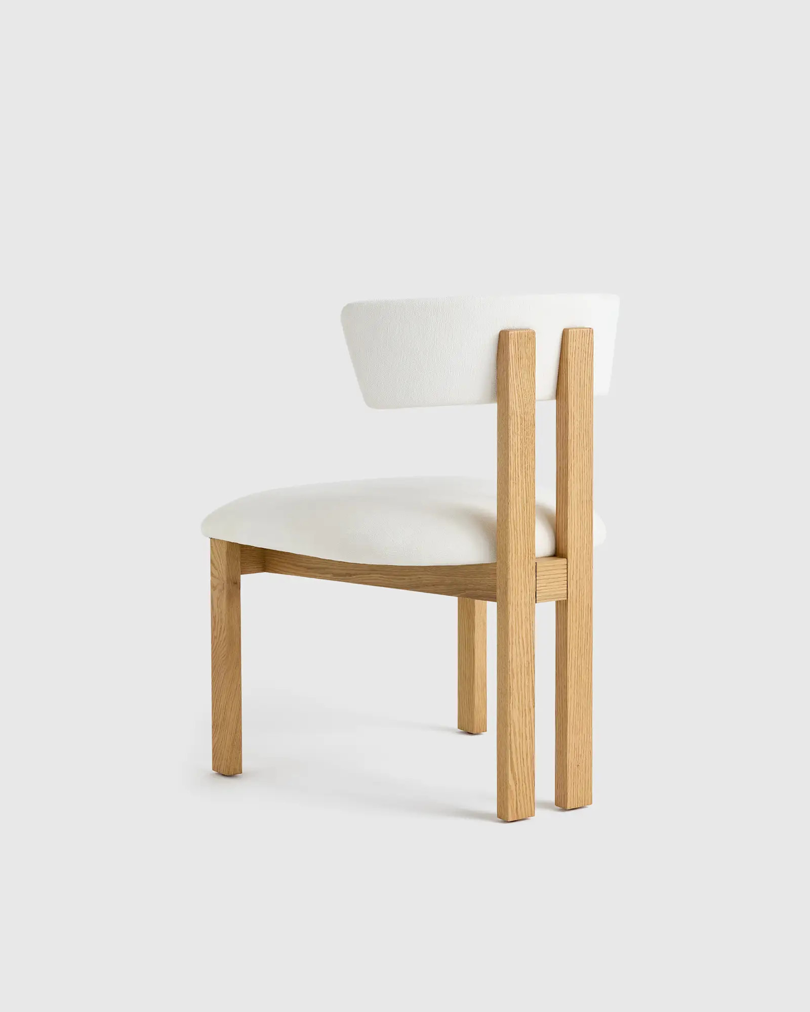 Solid Wood and Performance Fabric Dining Chair (Set of 2) | Quince