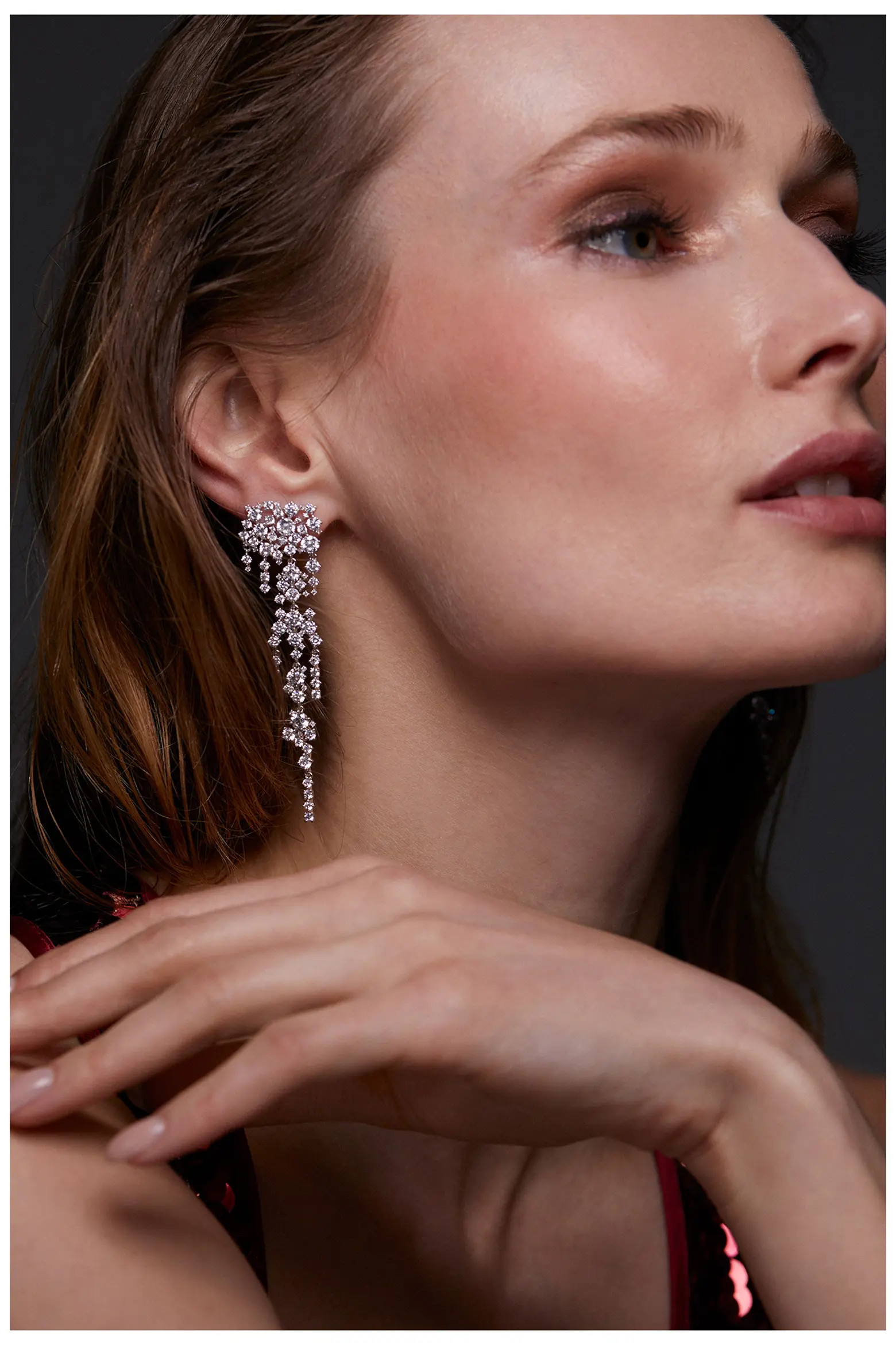 Nadri Starlight Cluster Cubic Zirconia Chandelier Earrings (Women) | Nordstrom | Nordstrom
