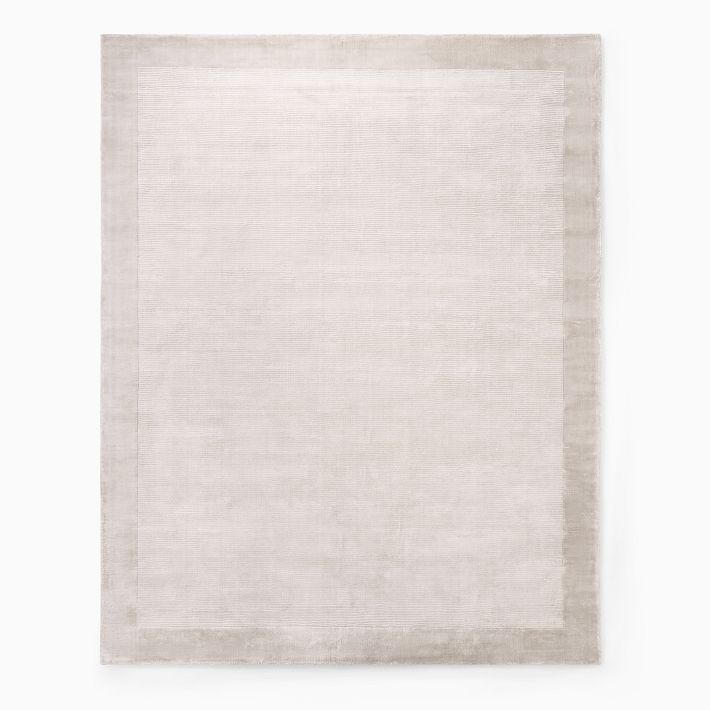 TENCEL™ Frame Rug | West Elm (US)