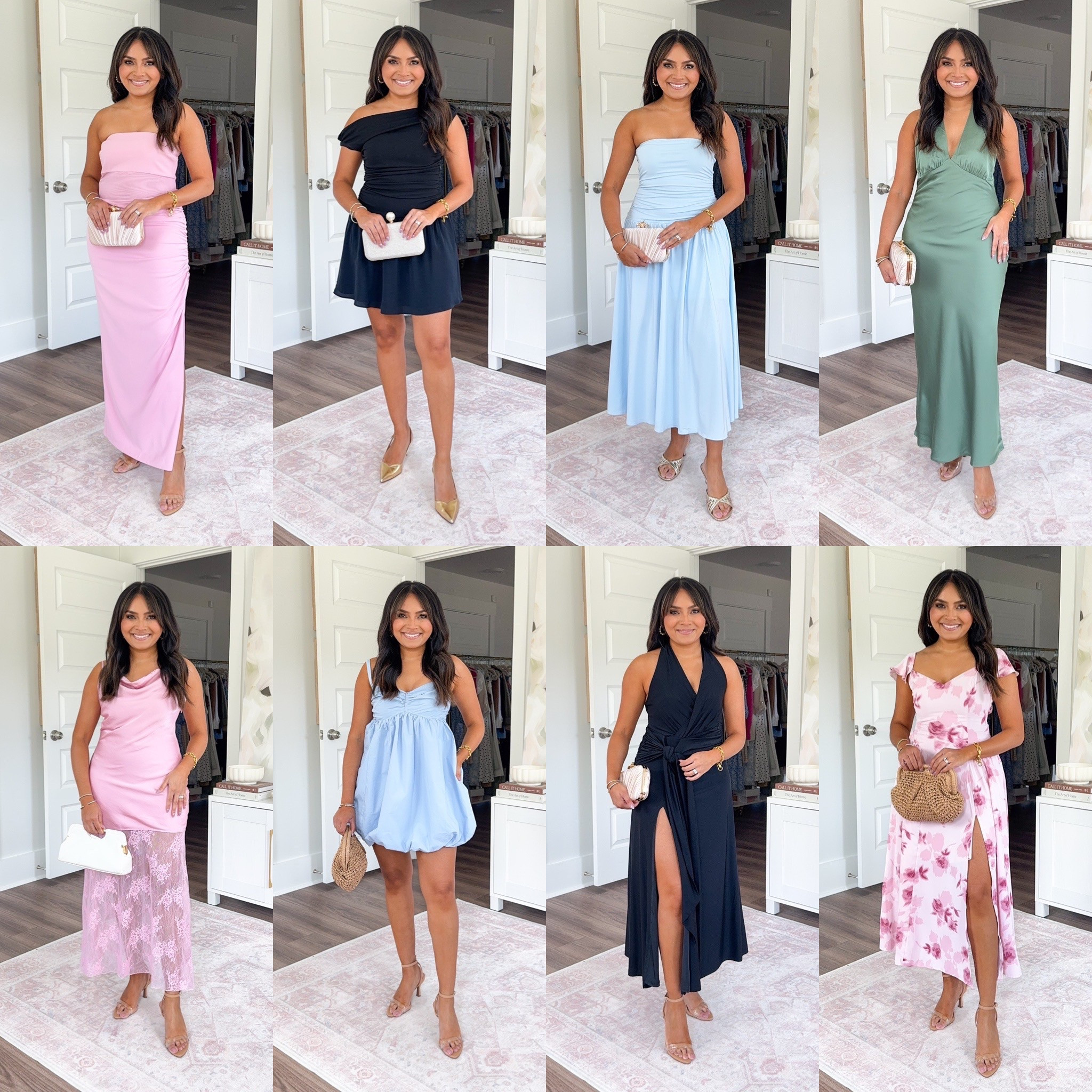 30% off plus use code DRESSESAF for an extra 15% off!
For reference: I’m 5’0, 32b bra size, and 2/26 in bottoms, pear shaped.

Pink sheer panel draped dress size small petite - sized up a size for room in the hips
Clear heels size 5 TTS

Black mini off the shoulder dress size xs petite TTS
Gold heels size 5.5 TTS

Blue Drop waist maxi dress size small - sized up a size for room in the hips
Gold sandals size 5 TTS

Light pink lace dress size xs petite TTS - bunched slightly on the hips so you could size up if needed
Clear heels size 5 TTS

Green halter dress size small petite - sized up a size for room in the hips
Clear heels size 5 TTS

Lilac light blue bubble hem mini dress size xs petite TTS
Clear heels size 5 TTS

Black knot front maxi dress size xs petite TTS
Clear heels size 5 TTS

Pink floral flutter sleeve midi dress size xs petite TTS
Clear heels size 5 TTS

Wedding guest
Special occasion
Cocktail dress
Special event
Military ball
Europe
Vacation 
Petite fashion
Summer outfits
Black tie dress
Formal dress
Petite dresses
Honey Sweet Petite
Honeysweetpetite
Charleston, SC


#LTKPetite #LTKSaleAlert #LTKWedding