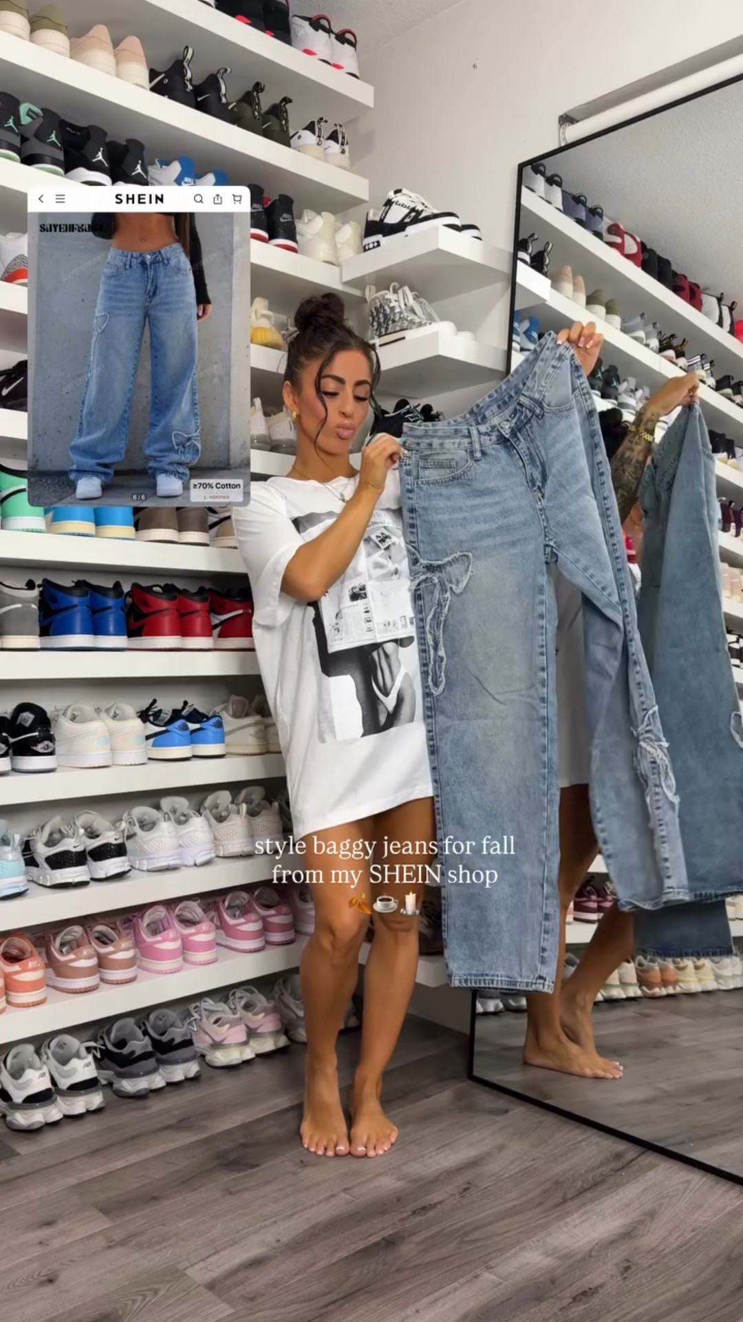 autumn outfit inspo🍂 jeans from my @sheinofficial store 
#fitspo #streetwear #grwm #shein 

🔎 & follow my store SAYEHFBABY on @sheinofficial for streetwear styles I’m wearing! new releases every week

outfit details from my @sheinofficial store:
jeans 🔍 sz25062093899867365