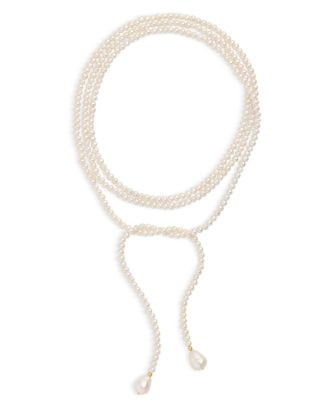 Monica Cultured Freshwater Pearl Scarf Necklace, 50" | Bloomingdale's (US)