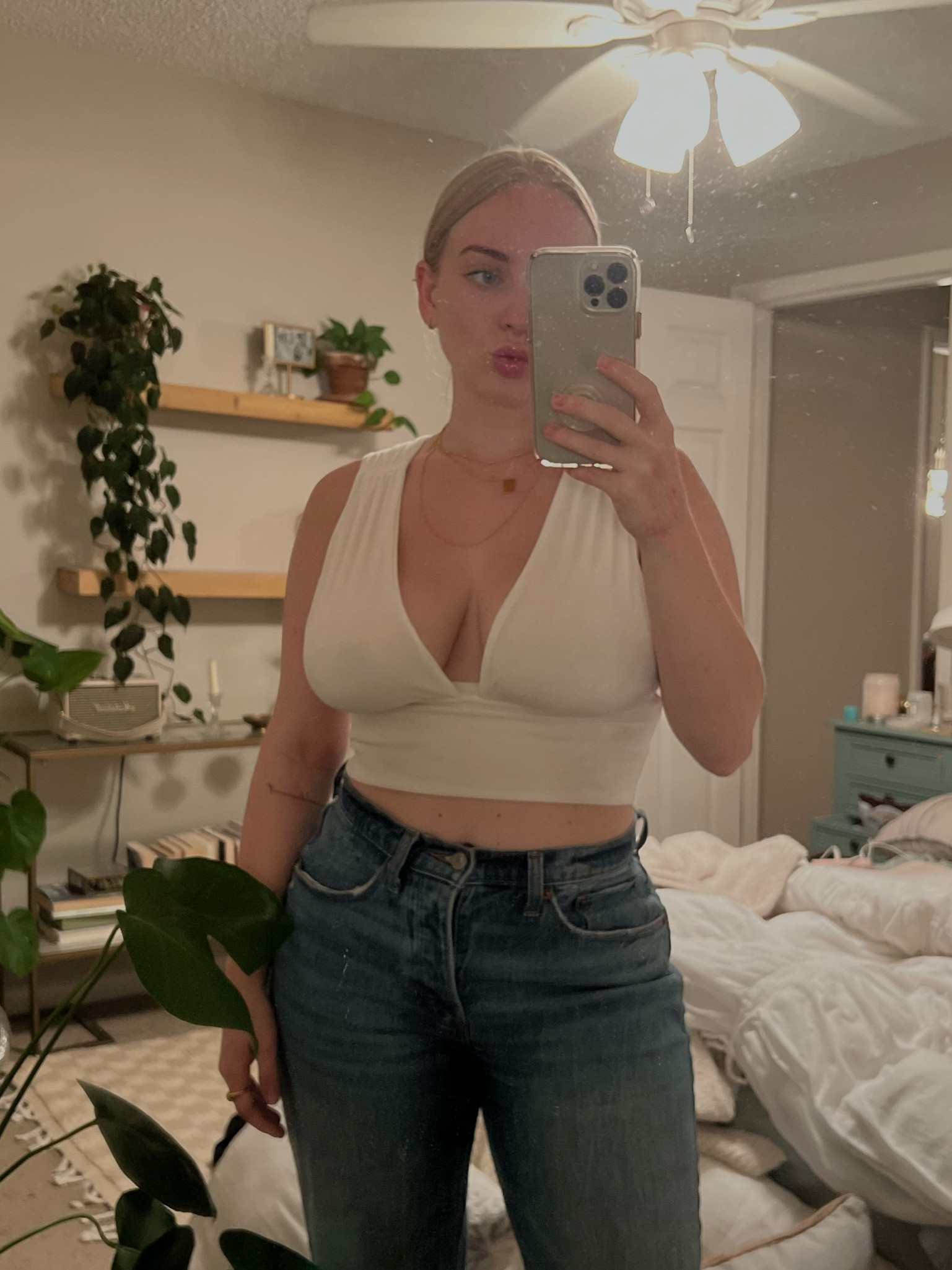 The perfect top for a night out this summer! I wore a small and it was super comfy & provided just enough support!

#LTKFind #LTKunder50 #LTKfit