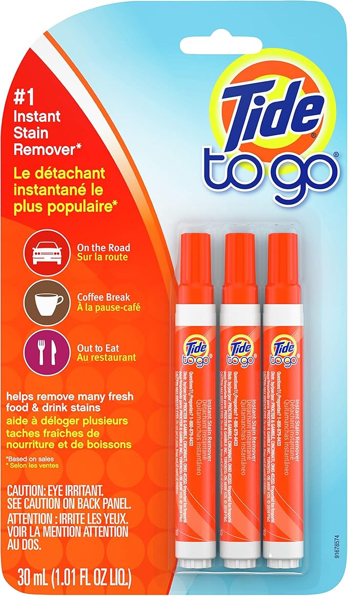 Tide To Go Instant Stain Remover, 3 Count | Amazon (US)