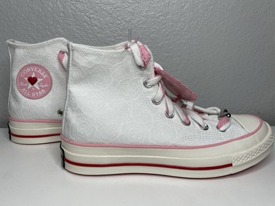 New Women Converse Chuck Taylor All Star High Valentine's Day Shoes Size 7 Pink | eBay US