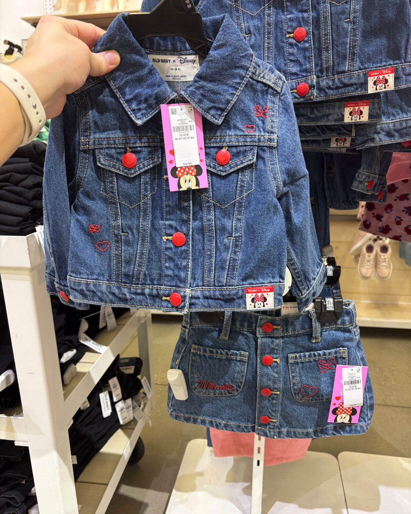 The cutest baby/toddler Minnie Mouse blue Jean outfit on sale! #oldnavy #bluejean #ltksalealert

#LTKootd #LTKBaby #LTKKids