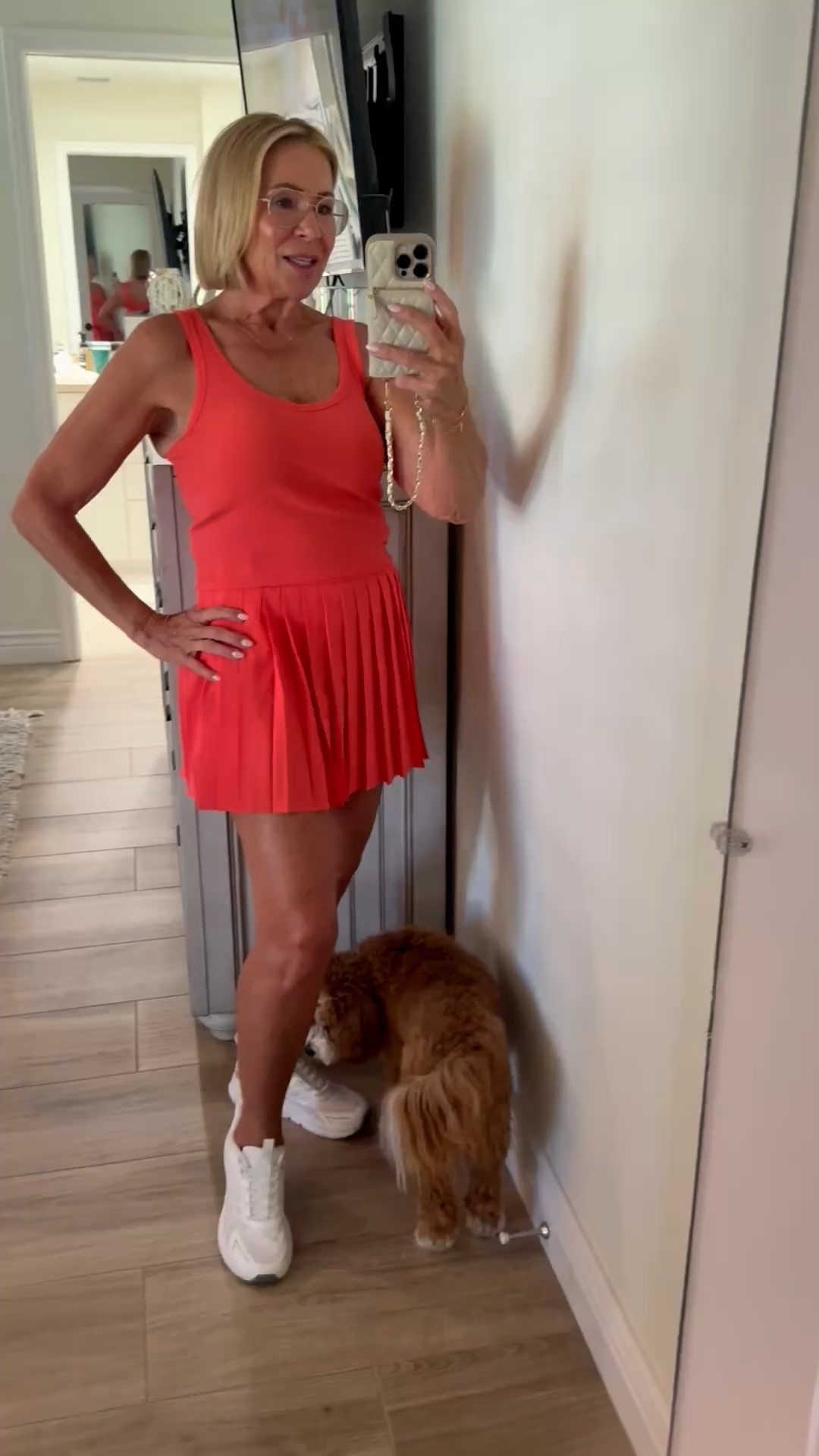 This Walmart athletic wear is a win for sure. Wearing a medium in the top and small in the skort. 

#LTKootd #LTKOver40 #LTKActive