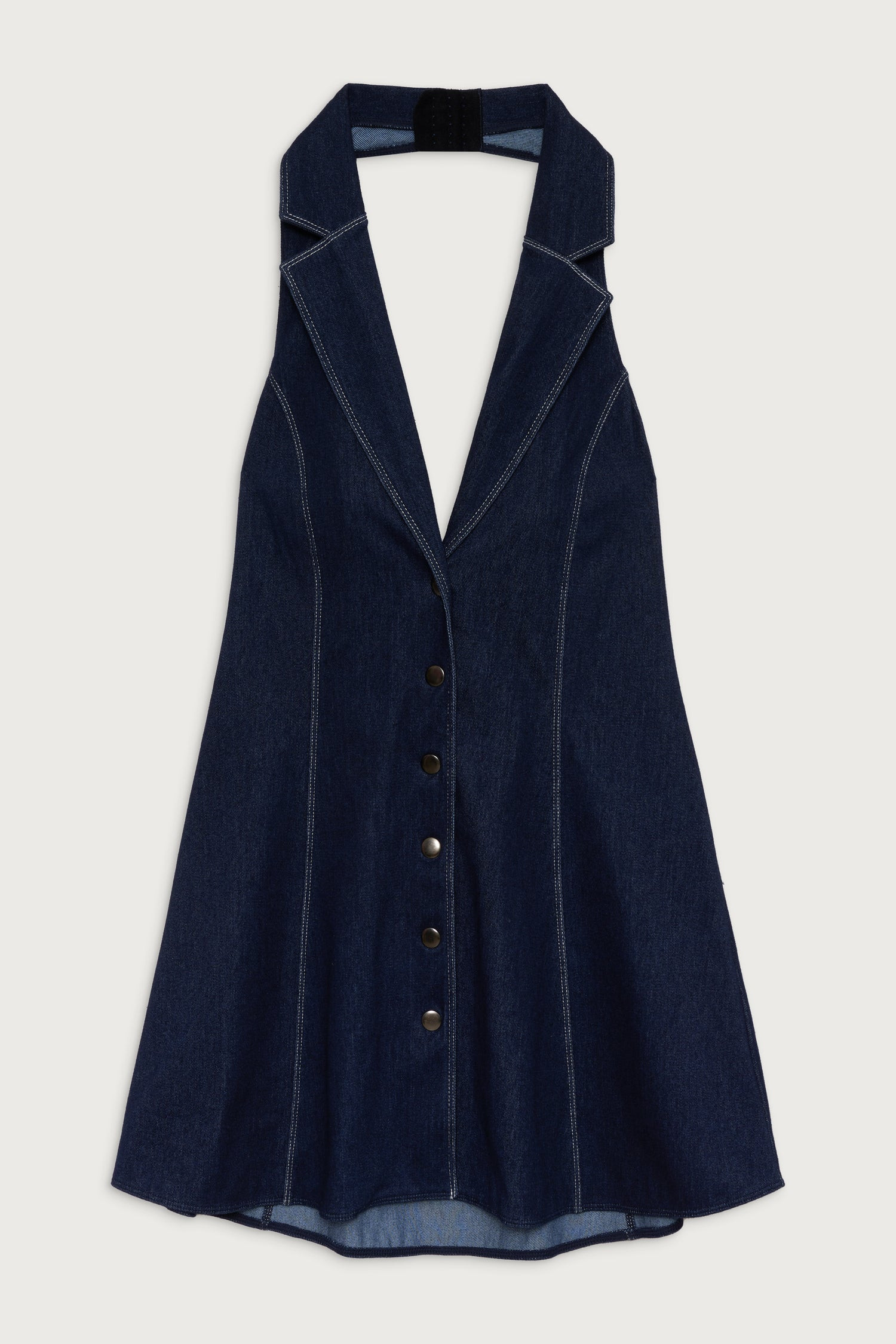 Moonlight Denim Halter Dress | Frankies Bikinis