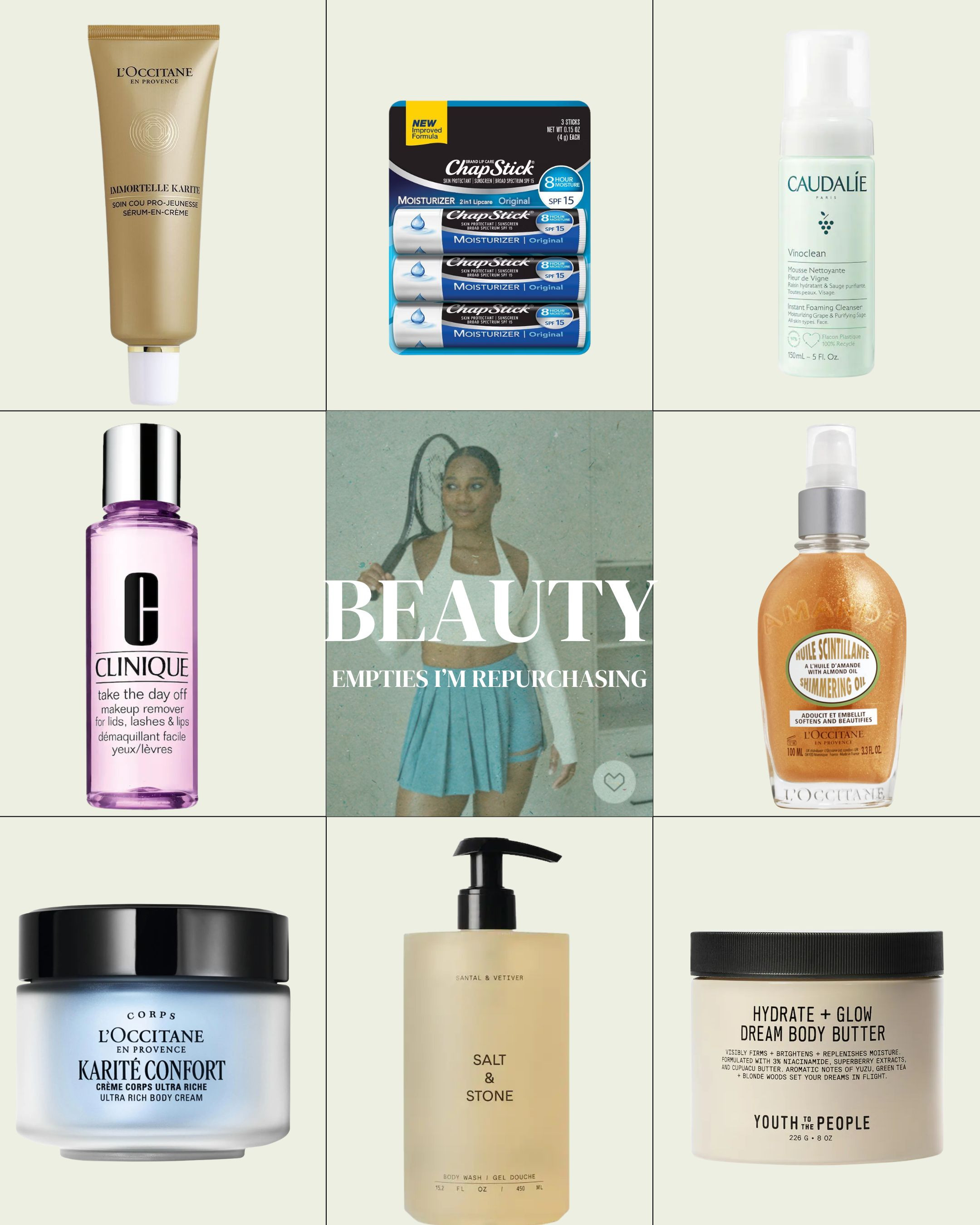 Beauty I'm Repurchasing  

 