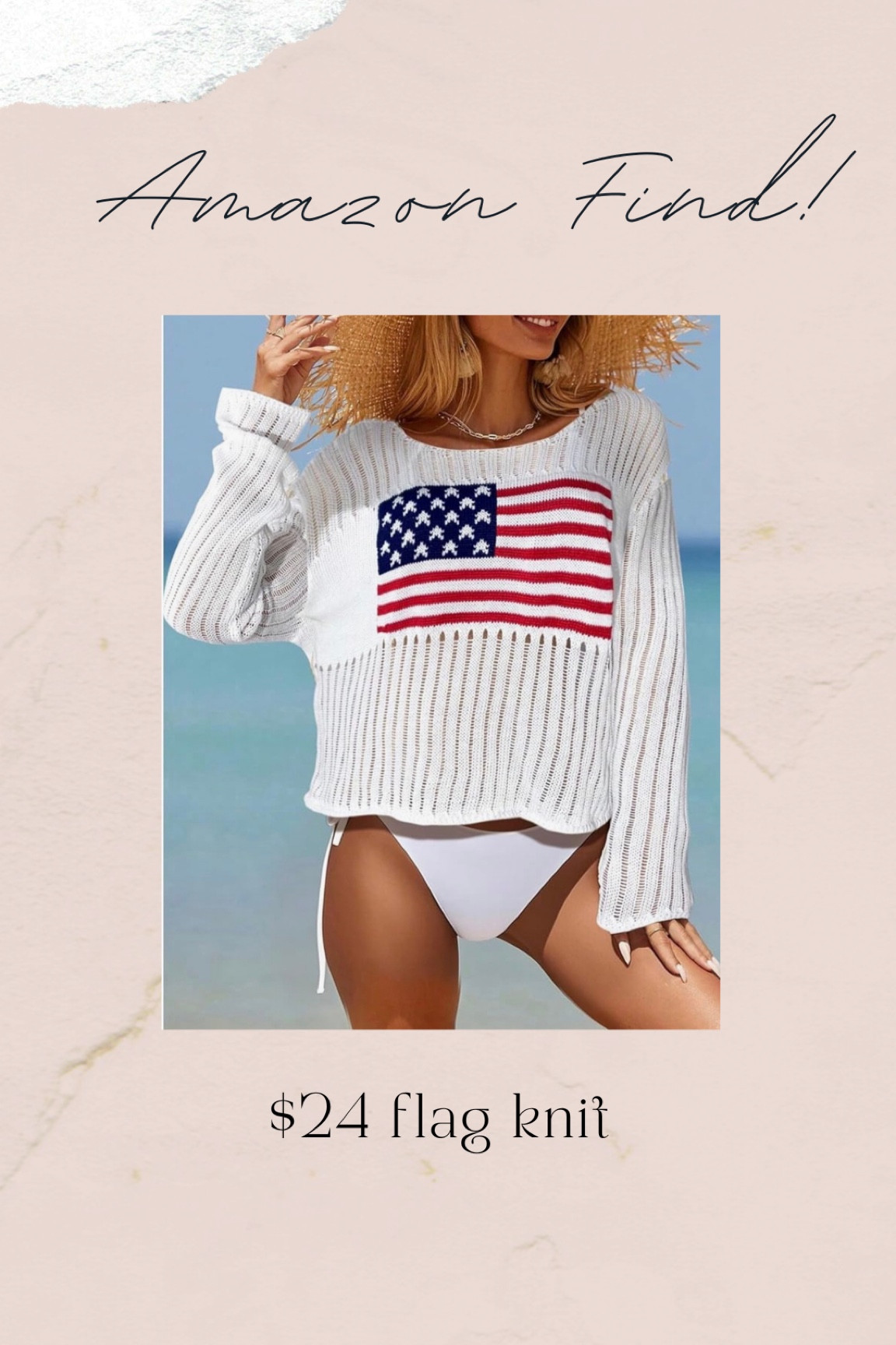 4th of July outfit, 4th of July knit sweater, Amazon July 4th 

#LTKTravel #LTKSaleAlert #LTKSwim