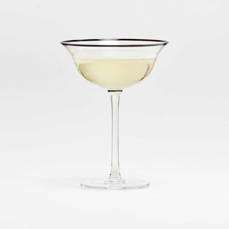 Range Coupe Glass by Leanne Ford | Crate & Barrel | Crate & Barrel