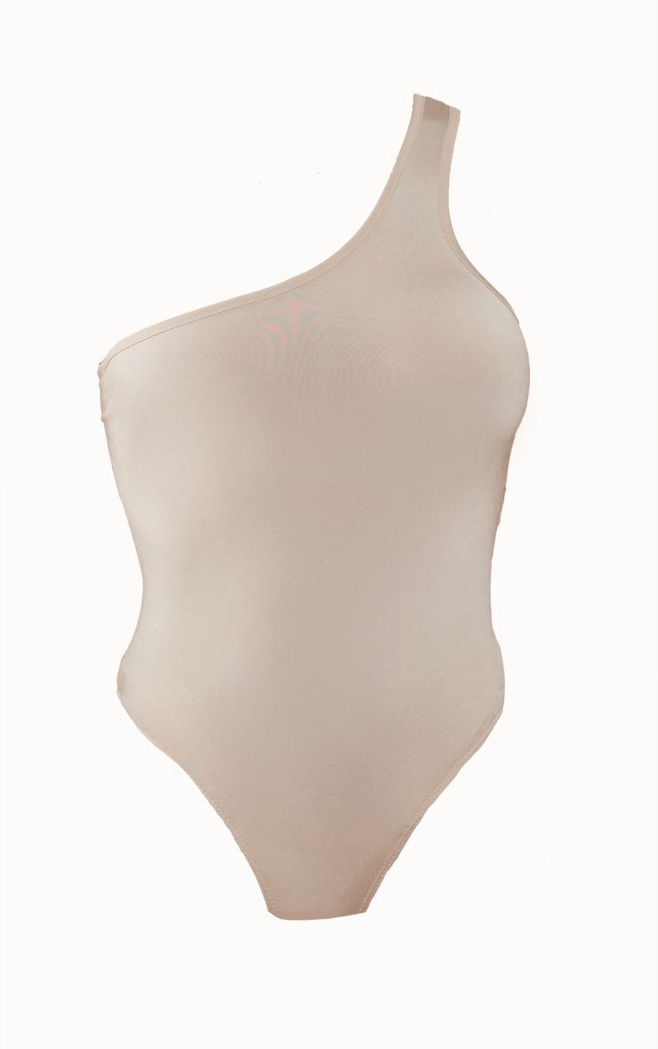 Deep Stone Asymmetric One Shoulder Bodysuit | PrettyLittleThing US