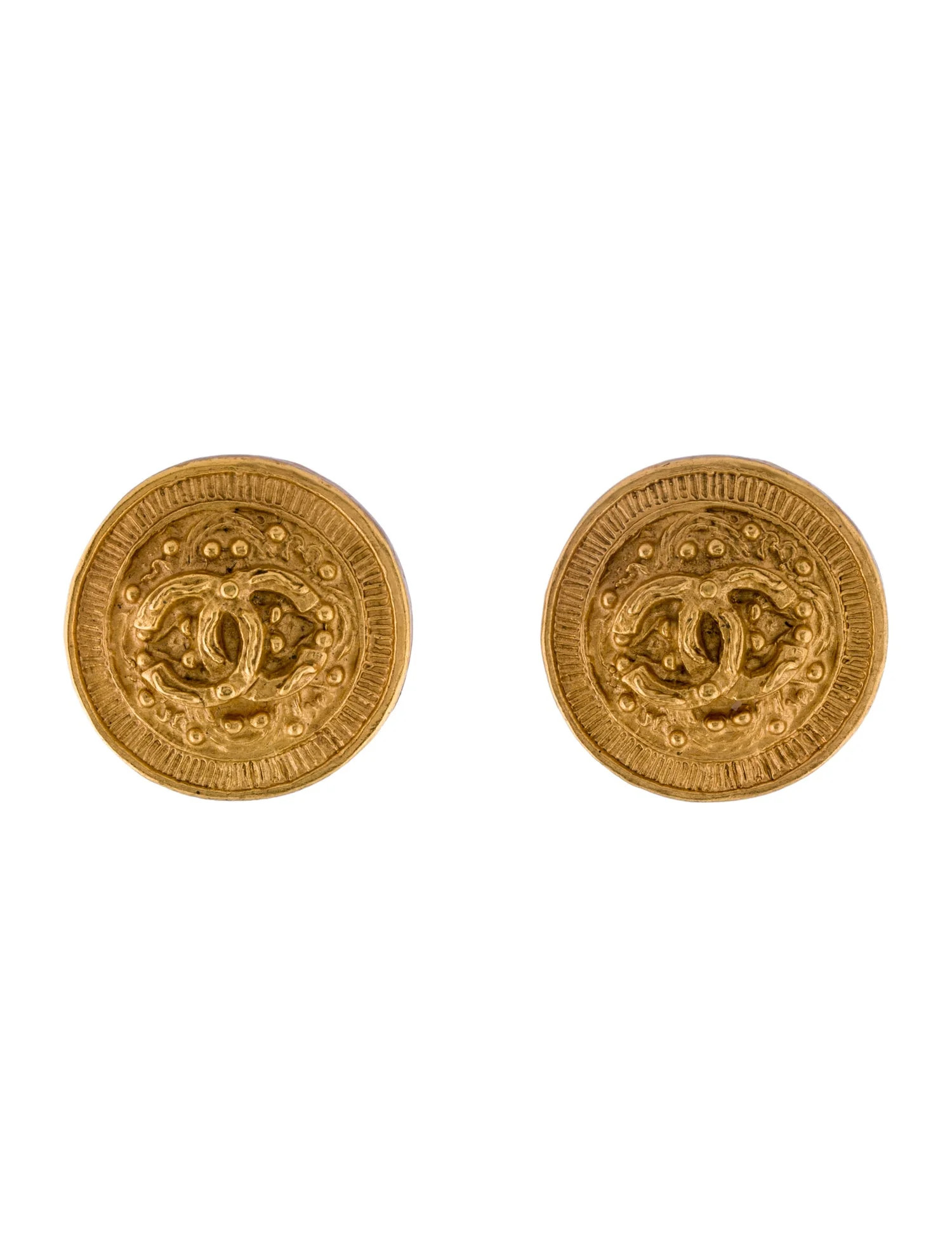 Chanel Vintage Clip-On Earrings - Clip-On, Earrings - CHA1332154 | The RealReal | The RealReal
