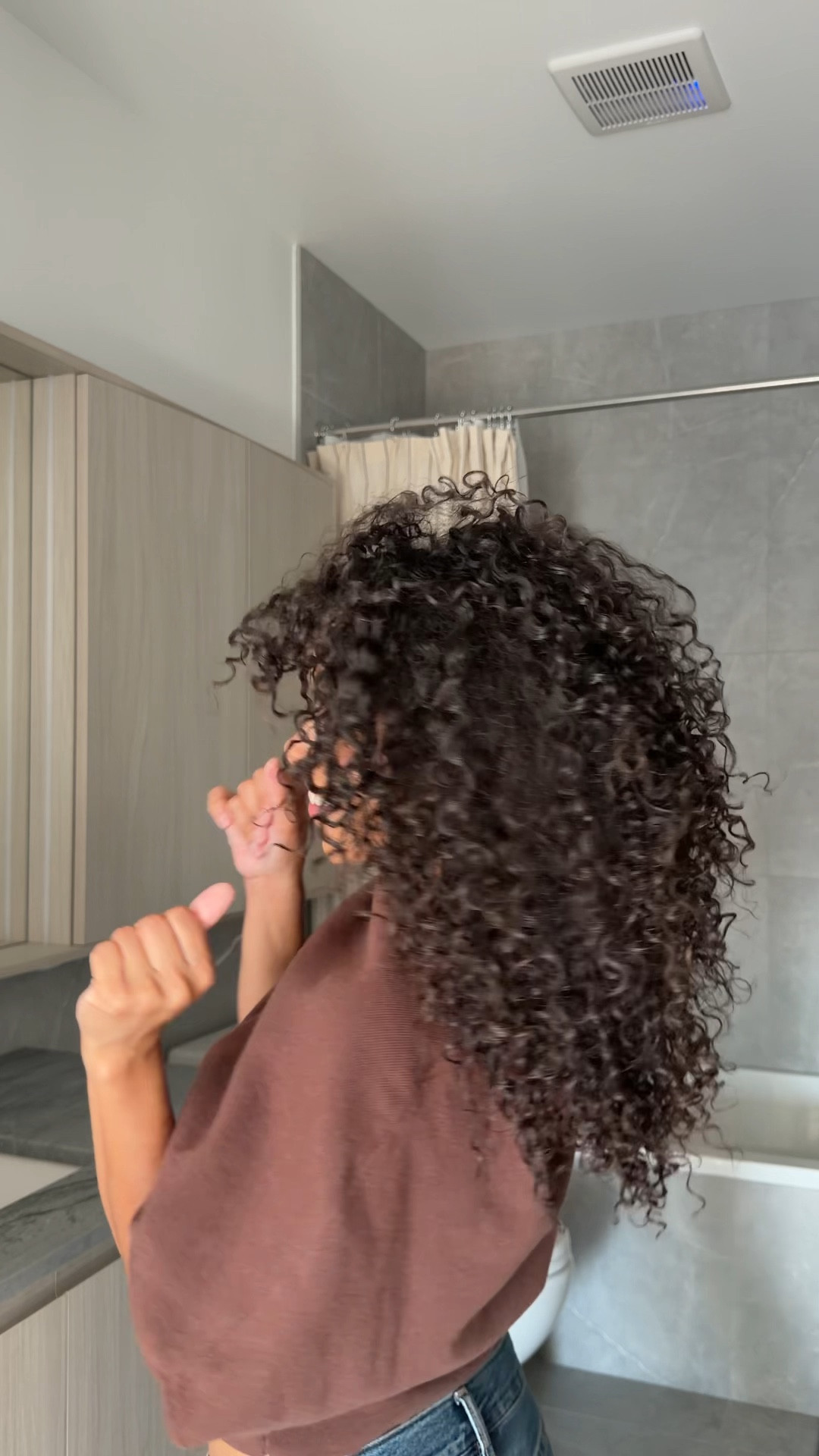 easy 2 step curly hair routine & the products used 