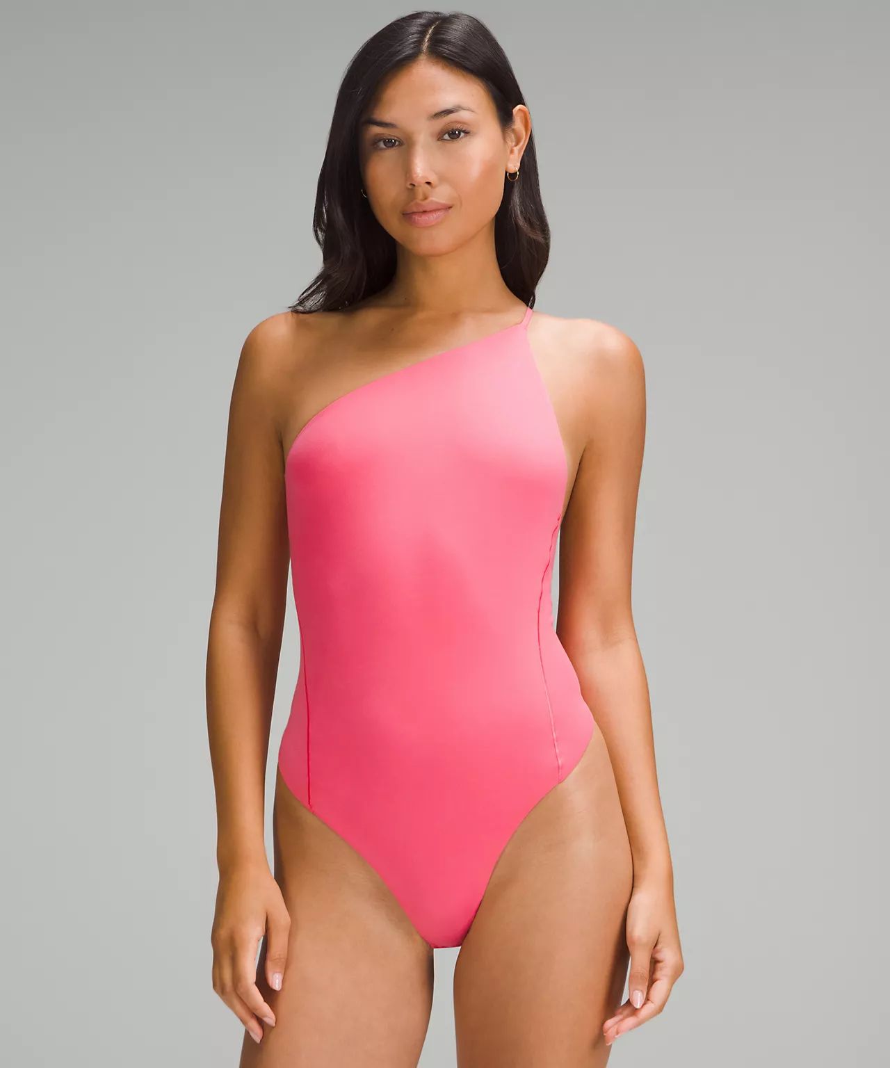 Wundermost Ultra-Soft Nulu One-Shoulder Spaghetti-Strap Bodysuit | Women's Bodysuits | lululemon | Lululemon (US)