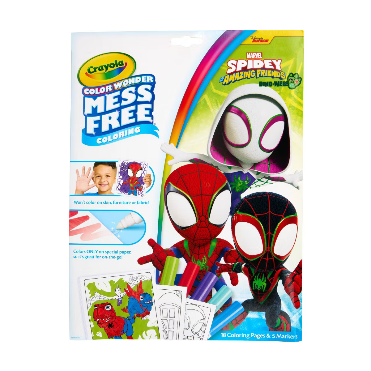 Crayola Color Wonder Foldalope - Spidey & His Amazing Friends | Target