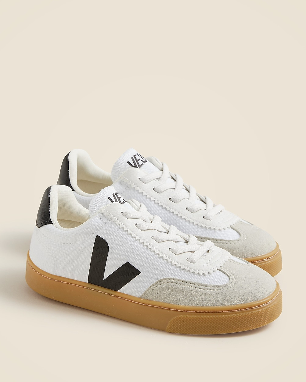 Kids' Veja™ volley canvas sneakers | J. Crew US