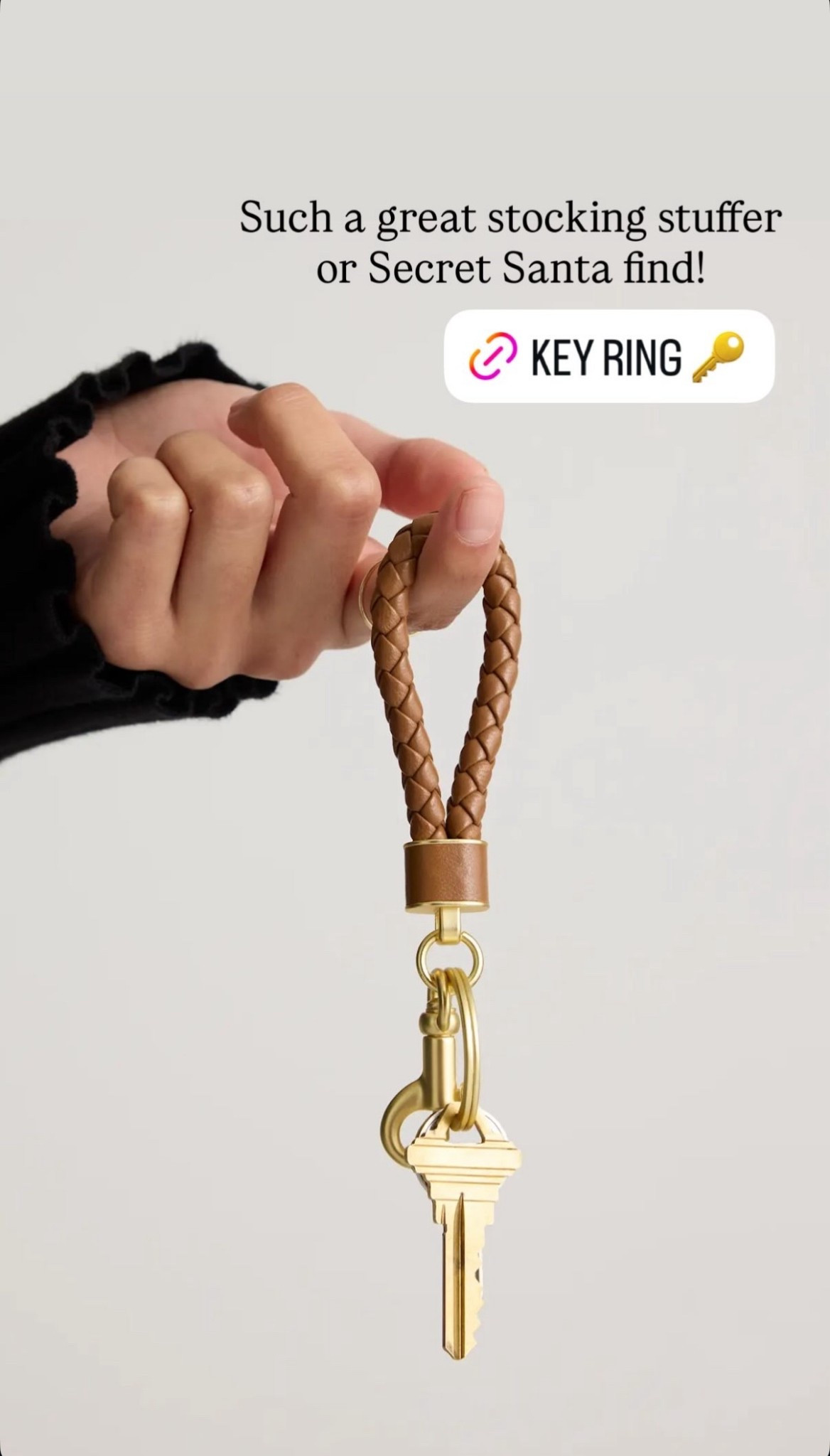 This Italian leather braided key ring is beautiful and would be such a great stocking stiffer or Secret Santa gift!

#LTKHoliday #LTKGiftGuide #LTKFindsUnder50