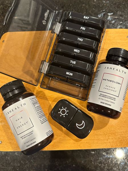 JS HEALTH Metabolism and Hair + Energy, vitamin day and night organizer 

15% off SITEWIDE and 30% off subscriptions - code PEYTON15

#LTKBeauty #LTKFitness #LTKActive