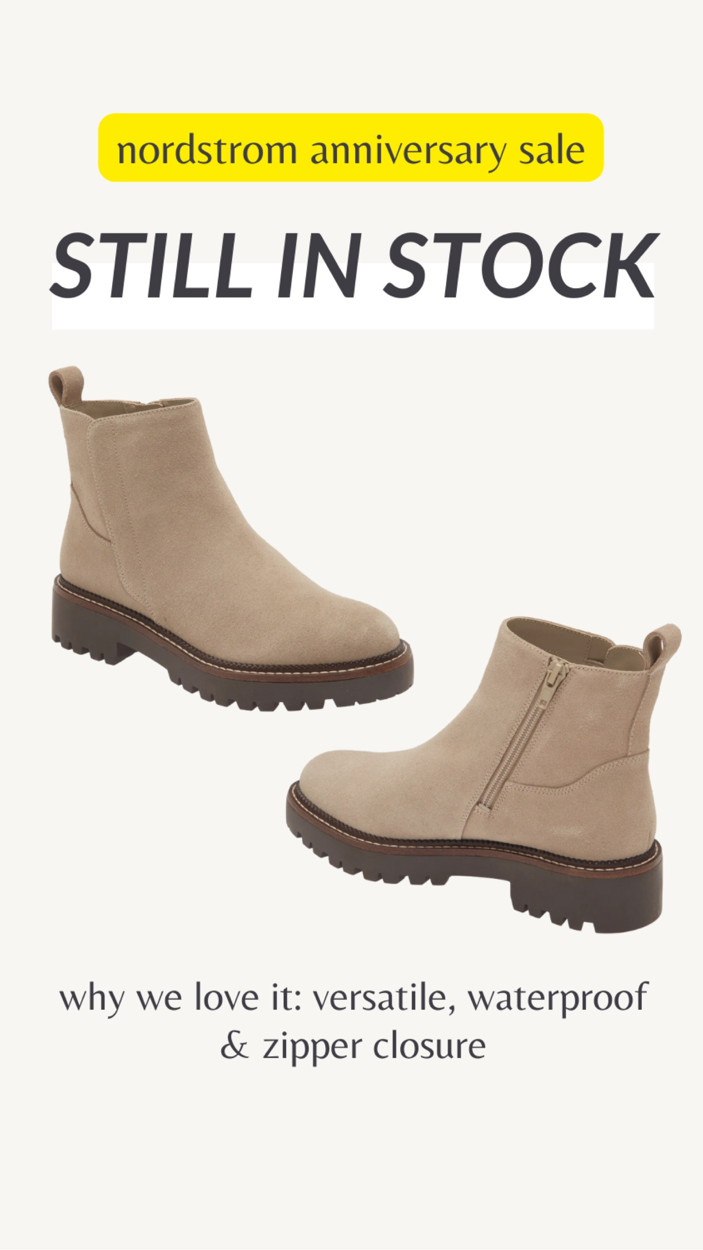 These boots would be so easy to wear for fall & winter.  

#LTKxNSale #LTKsalealert #LTKshoecrush