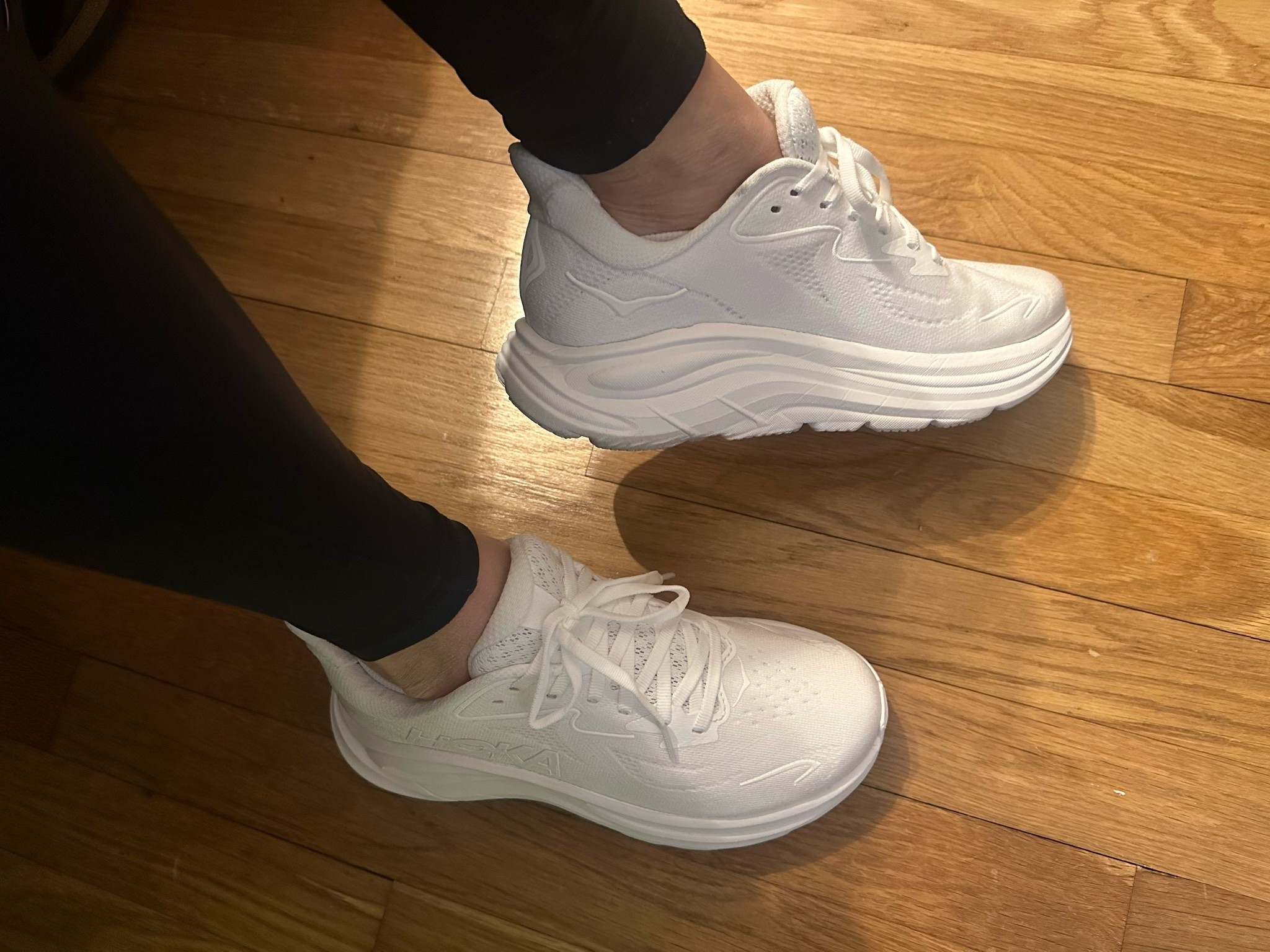 Wow, consider me converted from On Clouds to Hokas — just got these and felt like I had a literal cushiony spring in my step. So comfy and true to size 👟

#LTKfitnessgoals #LTKActive #LTKselfcare
