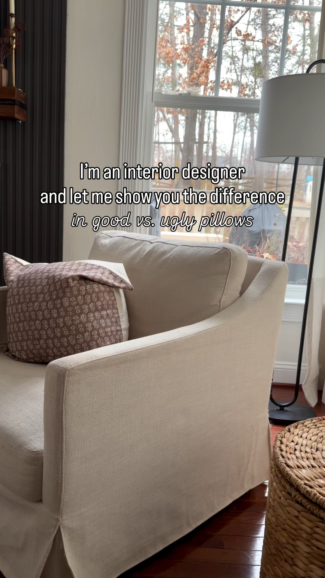 Designer tip of the day: replace those squished, cheap pillow inserts with good quality (and still affordable!) faux down inserts. I typically size up 2 sizes for the inserts from the pillow size. These pillow covers are 24x24 and the inserts are 26x26.

Amazon home finds / affordable home / designer home tip / family
room designer / neutral pillow covers 

#LTKSaleAlert #LTKHome