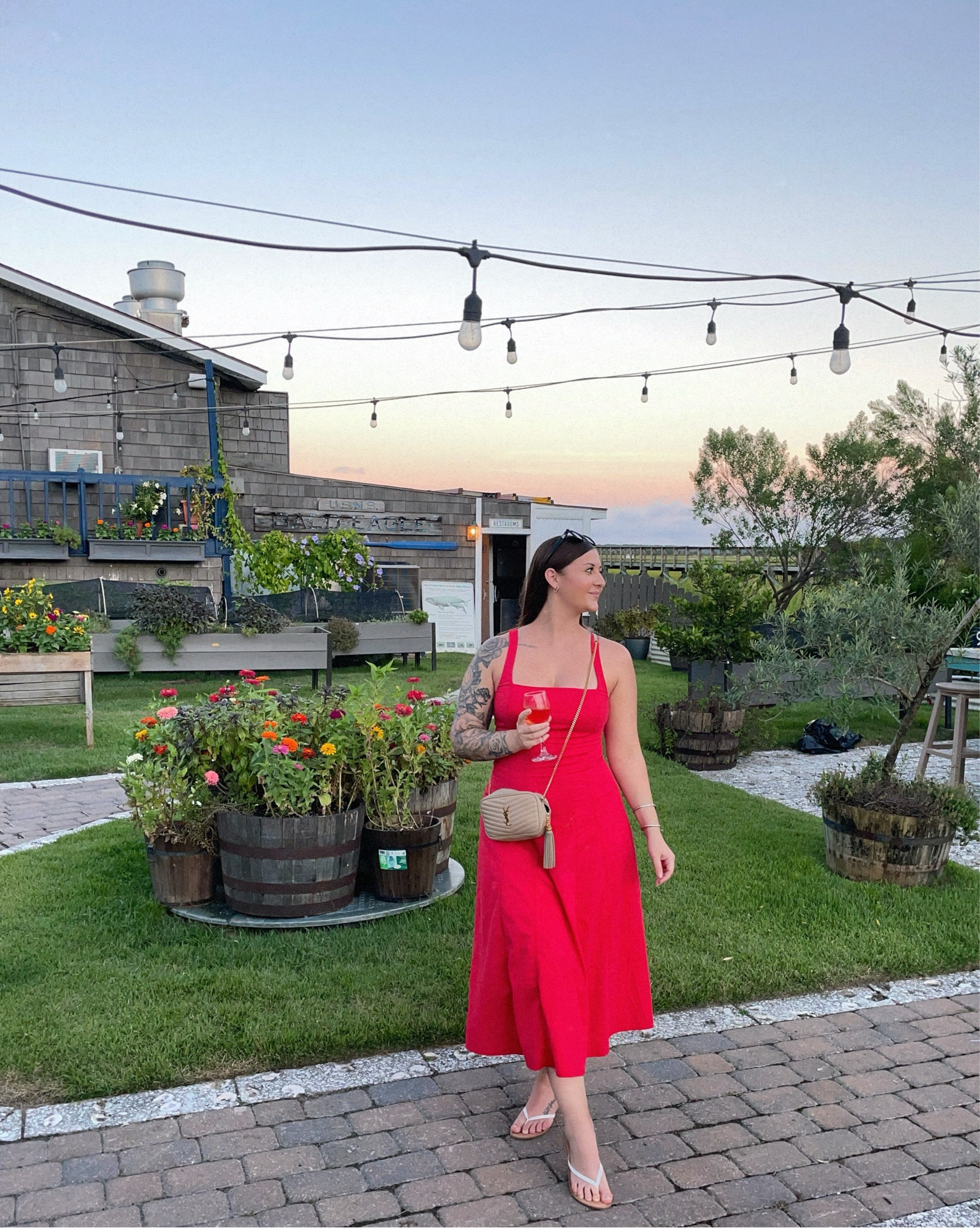 Classy casual dress from Abercrombie 🤍 this looks exactly the pricier Staud Wells dress. Wearing a size small 

#lookforless 

#LTKStyleTip #LTKFindsUnder100 #LTKItBag