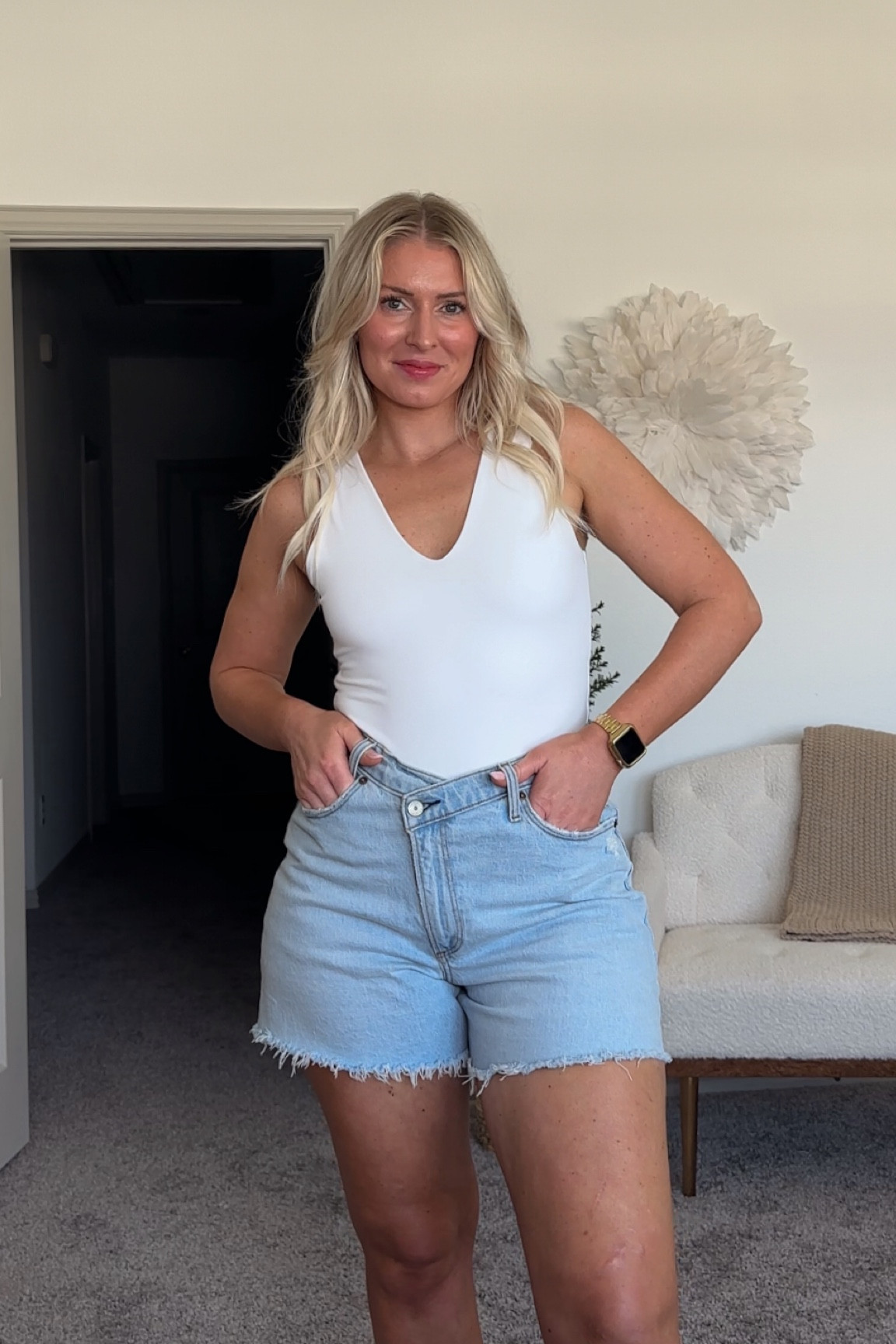 Abercrombie Sale 🌟 Abercrombie shorts event is happening NOW!!!! 20% off all shorts, 15% off almost everything else, AND there are stackable codes available! You can use @shelbstales code AFSHELBY 🤩 in the shorts pictured, I am wearing a 28 curve love. I wear a 28 curve love in almost all pants from Abercrombie. Here are my measurements: 
• 5’6
• 153 lbs
• 28 in waist
• 43 in hips 
• 34B 
💖💖💖
Abercrombie sale
Abercrombie denim
Abercrombie code 
Abercrombie shorts 
Curvy shorts 

#LTKcurves #LTKunder100 #LTKsalealert