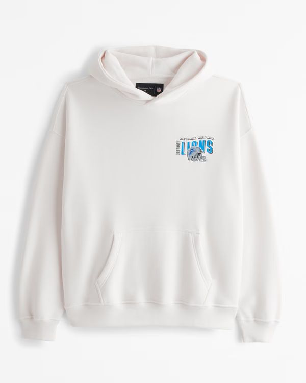 Detroit Lions Graphic Popover Hoodie | Abercrombie & Fitch (US)