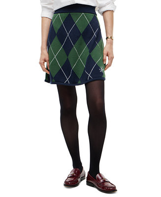 Women's Tartan Argyle A-Line Skirt | Macy's