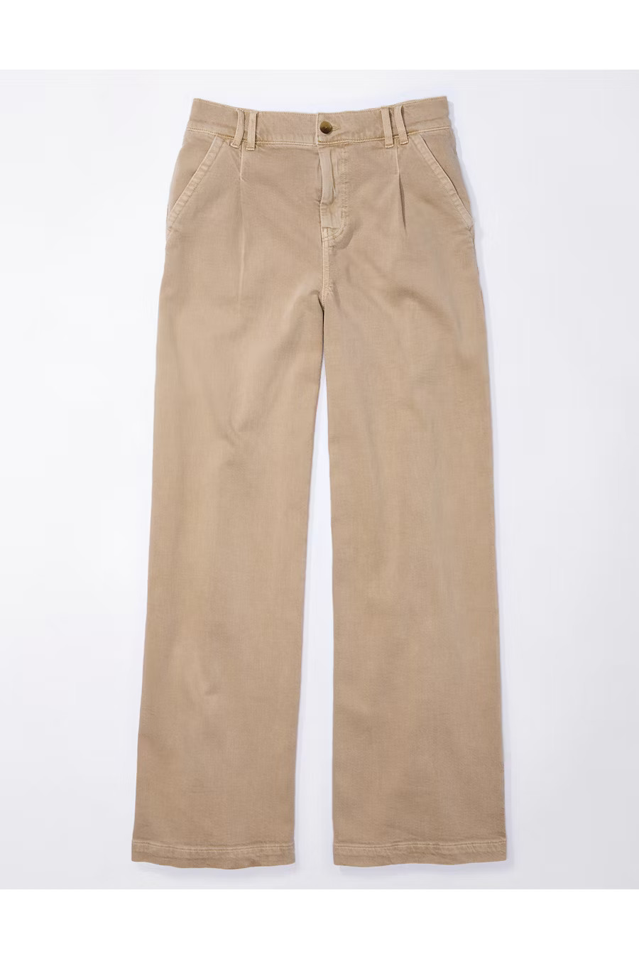 AE Stretch Super High-Waisted Baggy Wide-Leg Trouser | American Eagle Outfitters (US & CA)