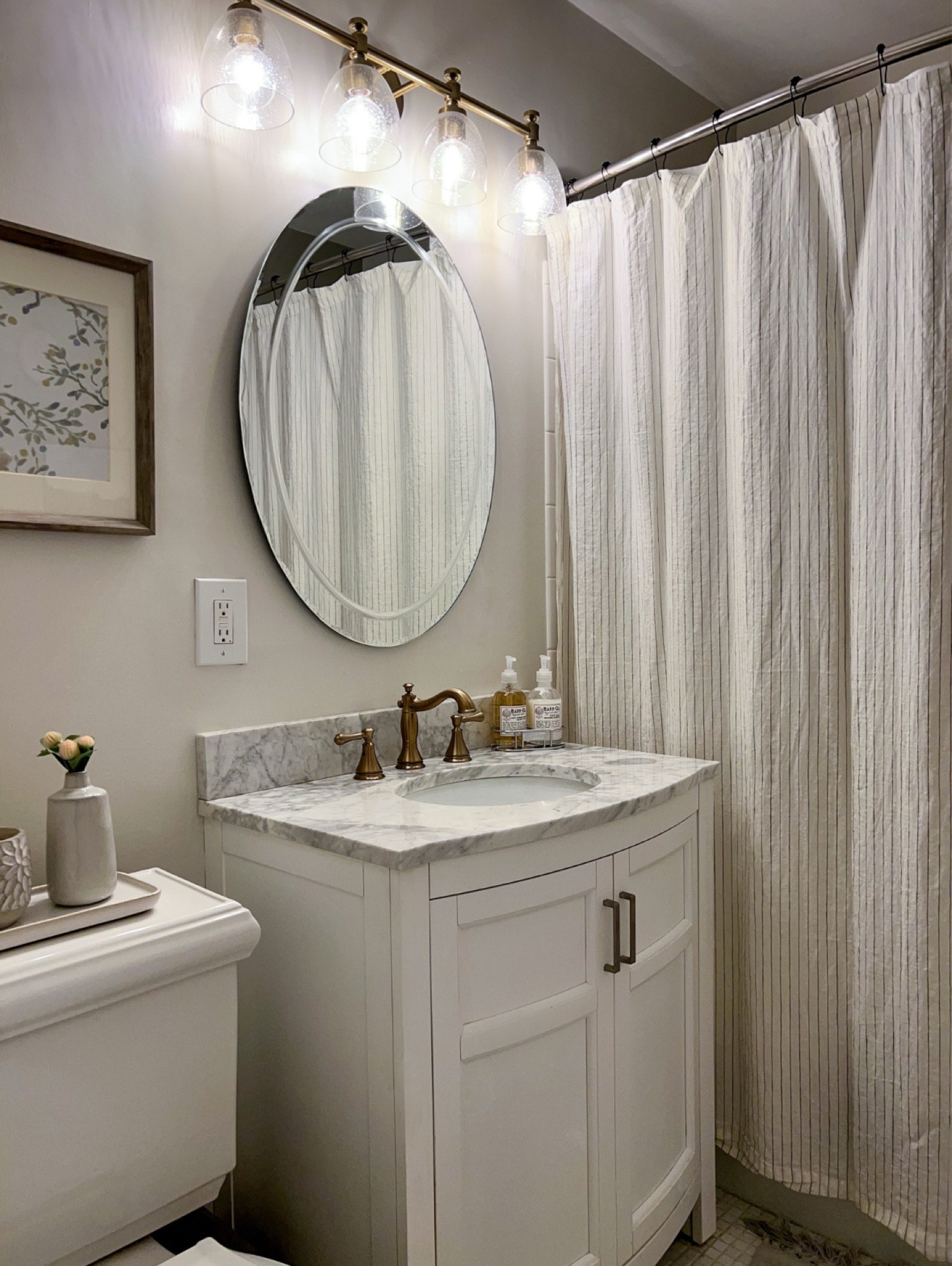 I still love how small changes can make such a big impact ✨ 



#bathroom #HouseProject #vanity 

#LTKSeasonal #LTKSaleAlert #LTKHome
