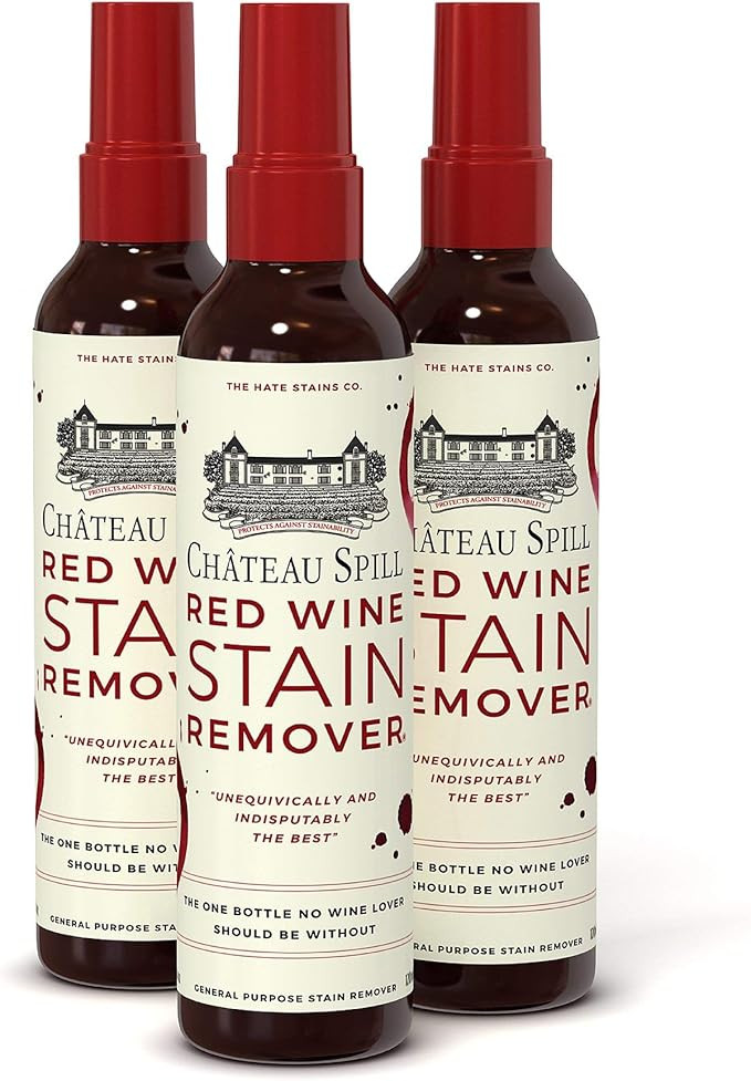 Chateau Spill Red Wine Stain Remover – Super Concentrated and Safe Spray Cleaner for New and Se... | Amazon (US)