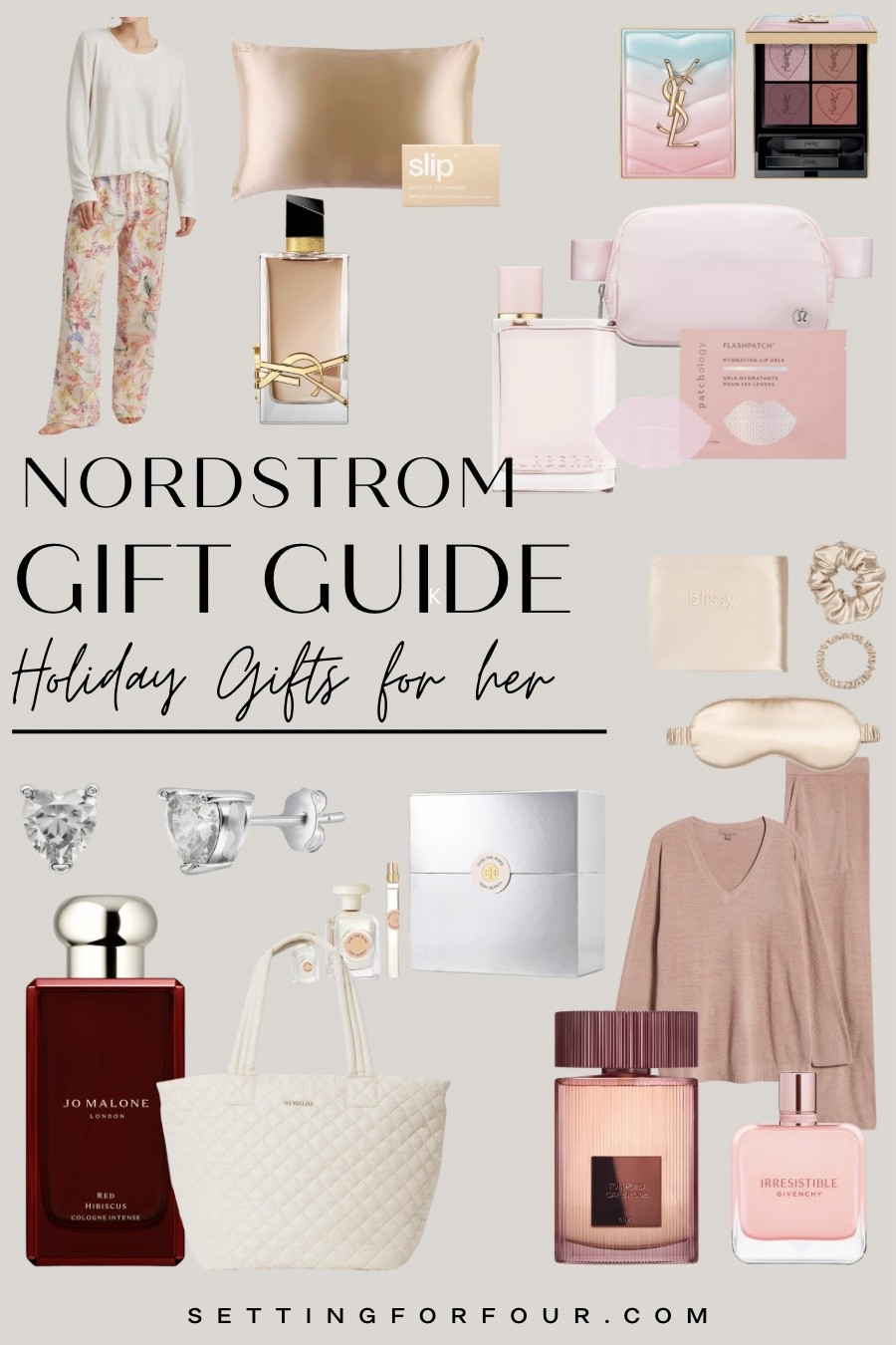 Nordstrom Holiday Day Gift Guide- Christmas gifts for her
Mom, wife, sister, daughter, friend, holiday, pink, fashion, beauty, pyjamas, jewelry, perfume, mask, lounge set

#LTKGiftGuide #LTKHoliday #LTKFindsUnder50