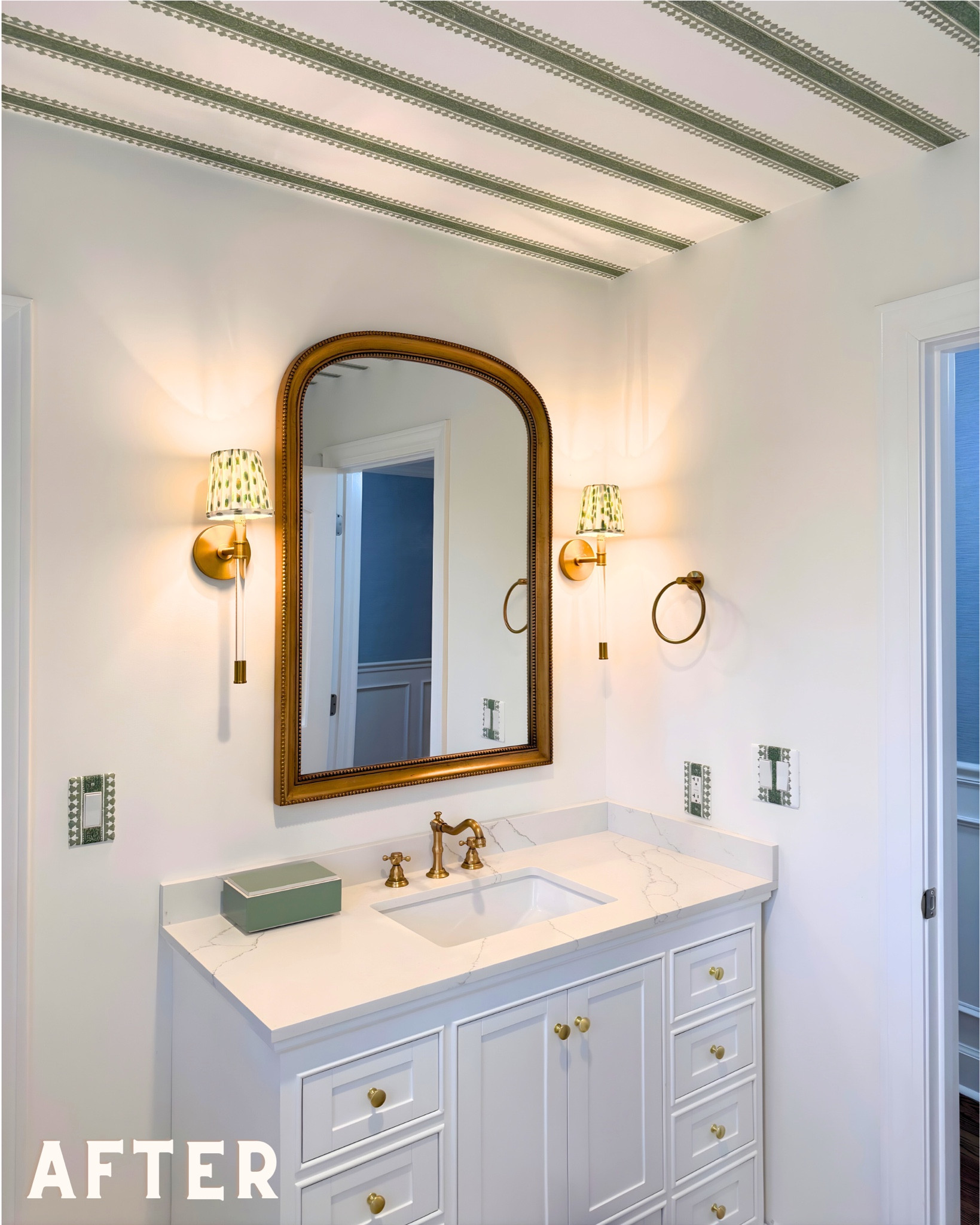 Another before and after bathroom transformation!! 

#LTKdayinmylife #LTKHome #LTKSaleAlert