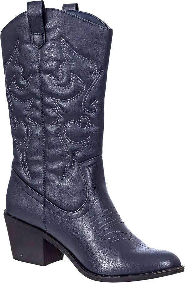 Charles Albert Women's Embroidered Modern Western Cowboy Boot | Amazon (CA)