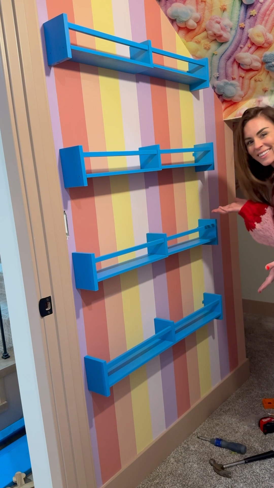 Playroom floating bookshelves 

#LTKKids #LTKHome #LTKmomlife