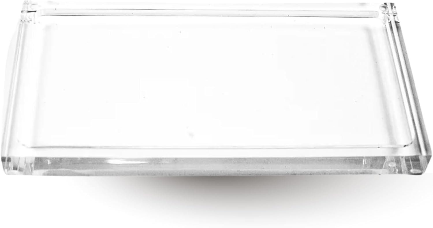 L'AVANT Collective Decorative Lucite Tray Large | Clear Acrylic Vanity Tray for Bathroom & Kitche... | Amazon (US)