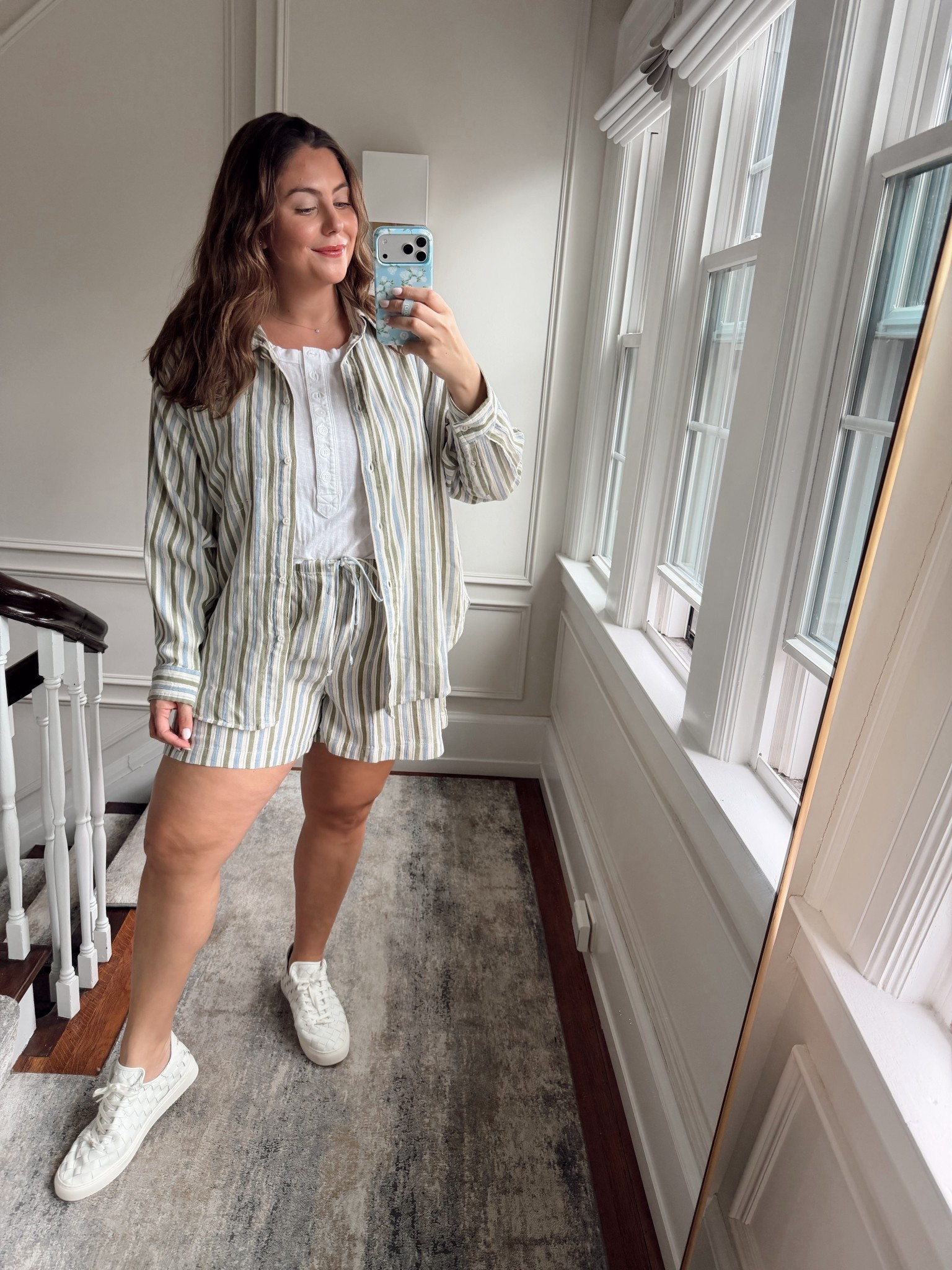 Wearing size XXL in everything - spring outfit // shorts // matching sets

#LTKootd #LTKxAerie #LTKMidsize