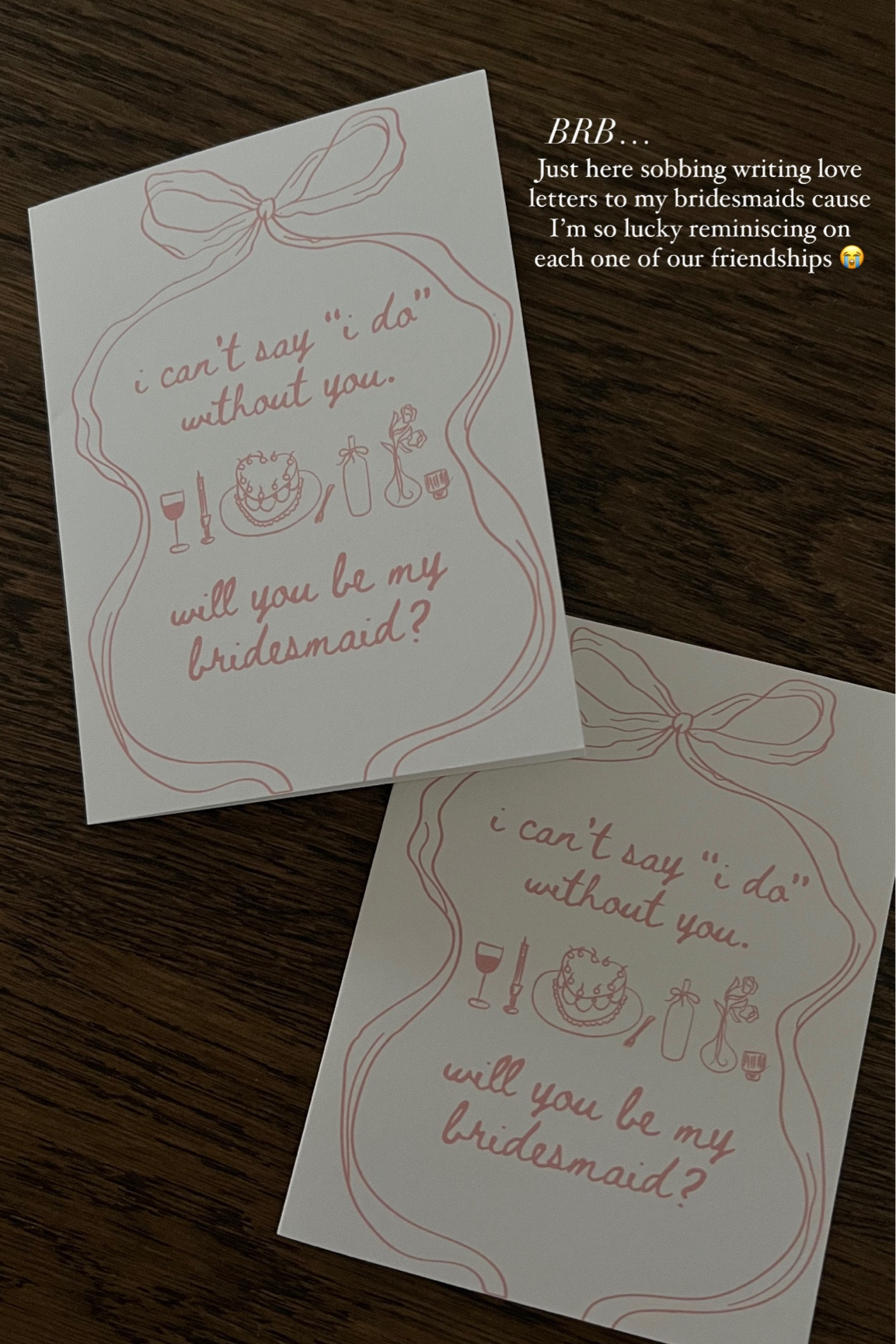 Will you be my bridesmaid/maid of honor cards from Etsy!! Such a cute little addition for a handwritten letter inside your bridesmaid proposal boxes 

#LTKParties #LTKWedding