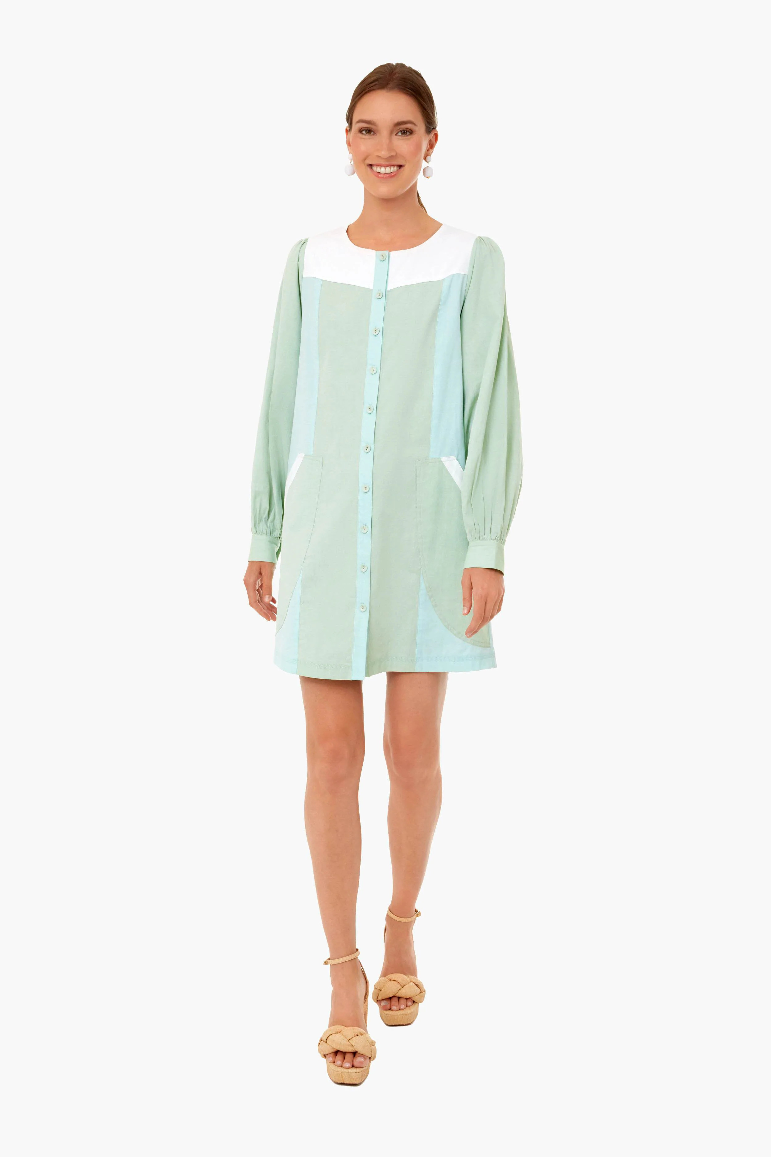 Sea Green Elliot Dress | Tuckernuck (US)