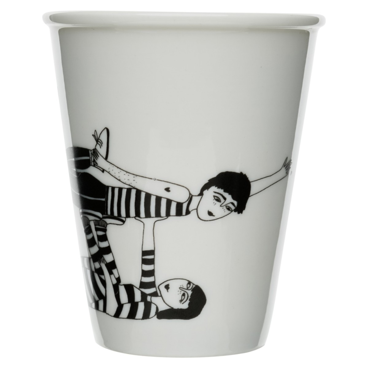 Porcelain Flying Couple Cup | Trouva (Global)