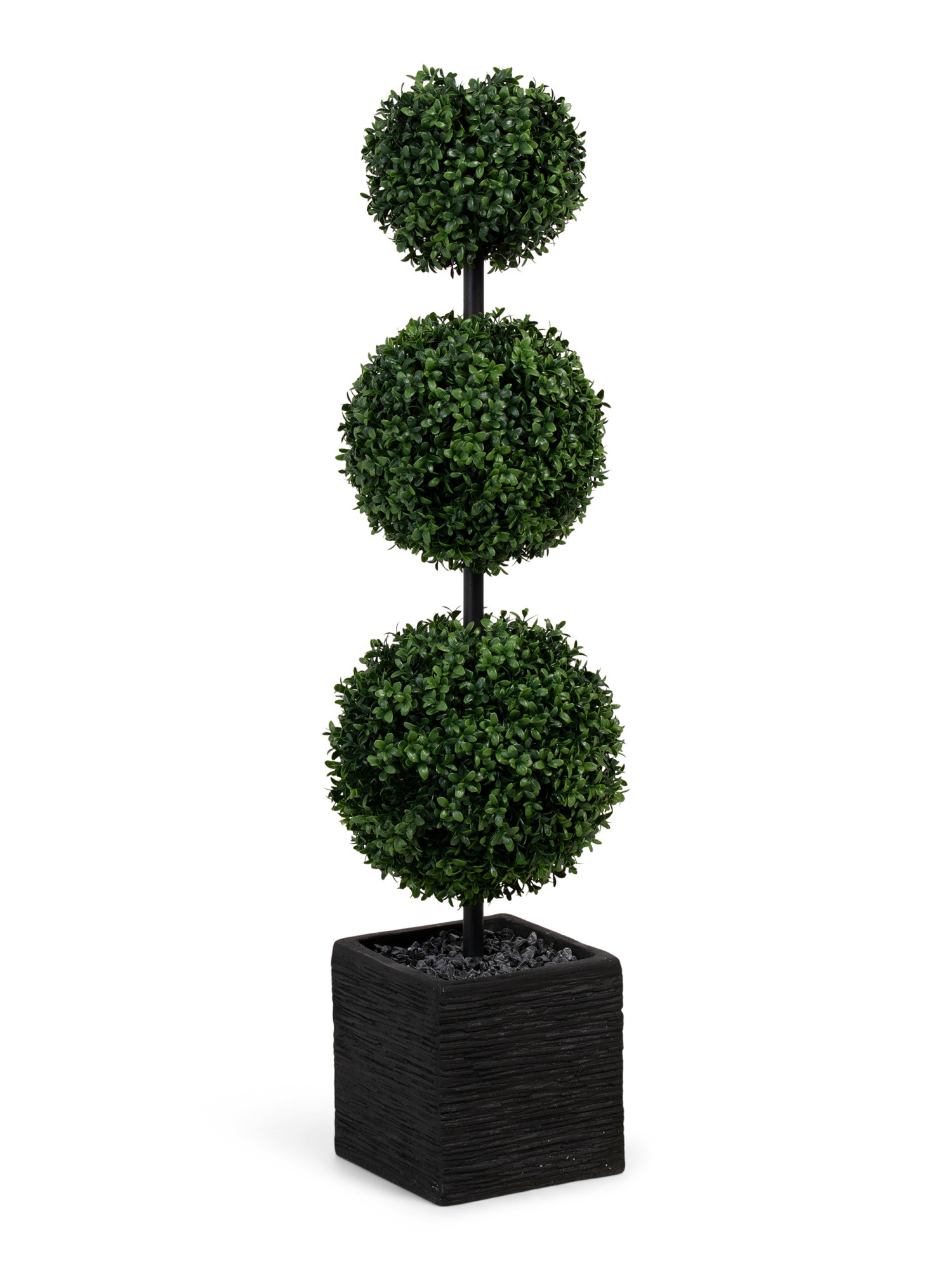 40in Uv Resistant Outdoor Faux Topiary In Pot | TJ Maxx