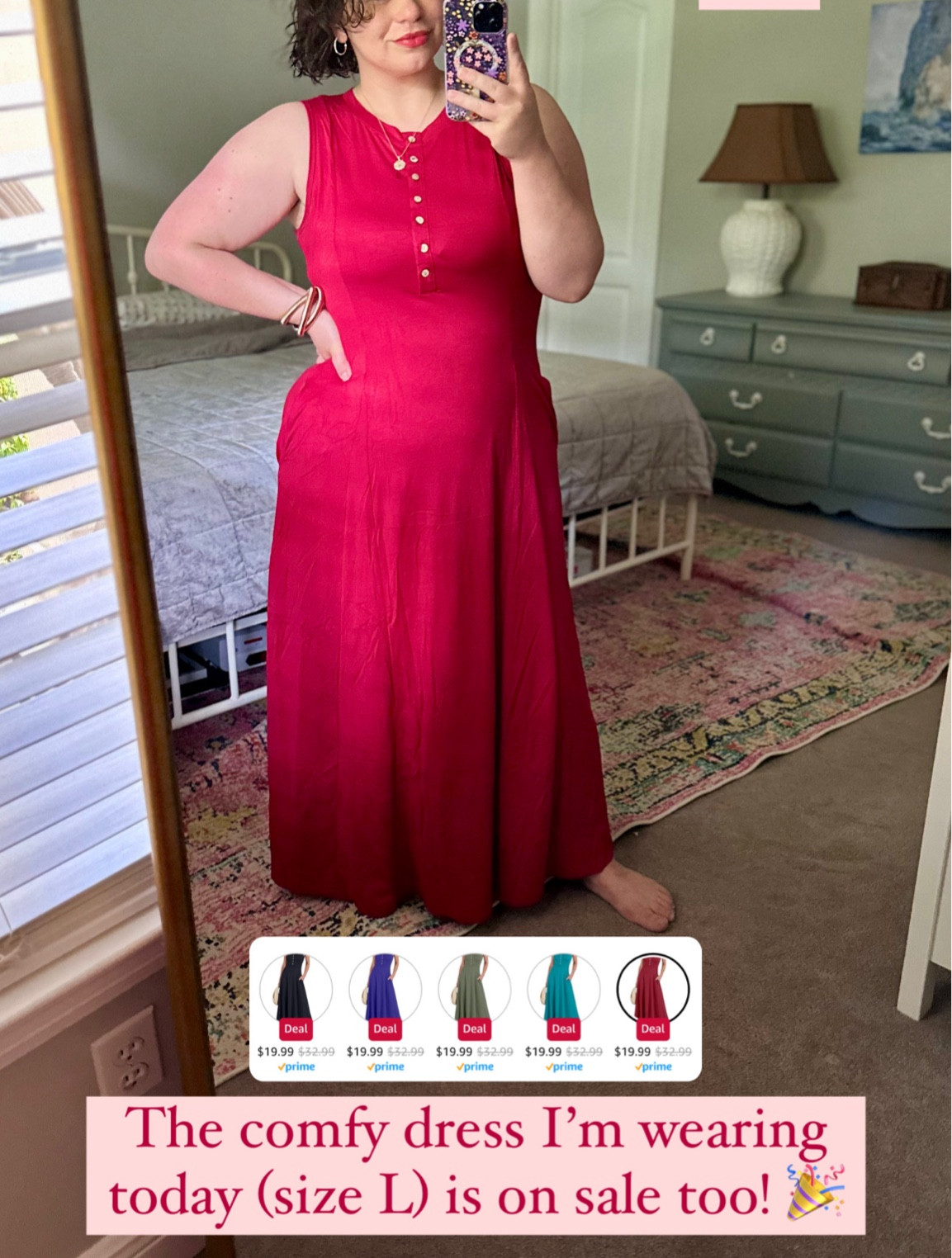 Prime sale! Fab dress for only $20 🎉

#LTKStyleTip #LTKSaleAlert #LTKMidsize