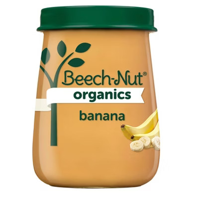 Beech-Nut Organics Bananas Baby Food Jar - 4oz | Target