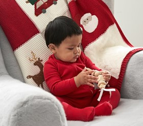 Holiday Heirloom Baby Blanket | Pottery Barn Kids