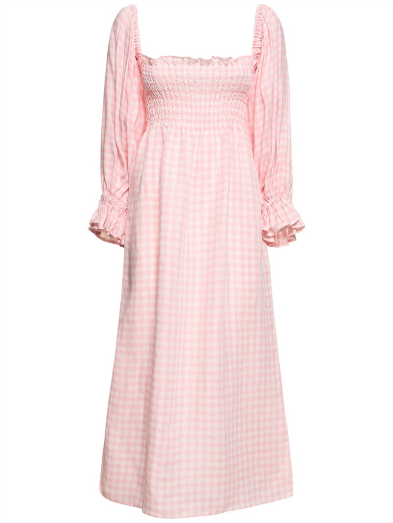 Vestito midi con spalle scoperte atlanta - Sleeper - Donna | Luisaviaroma | Luisaviaroma