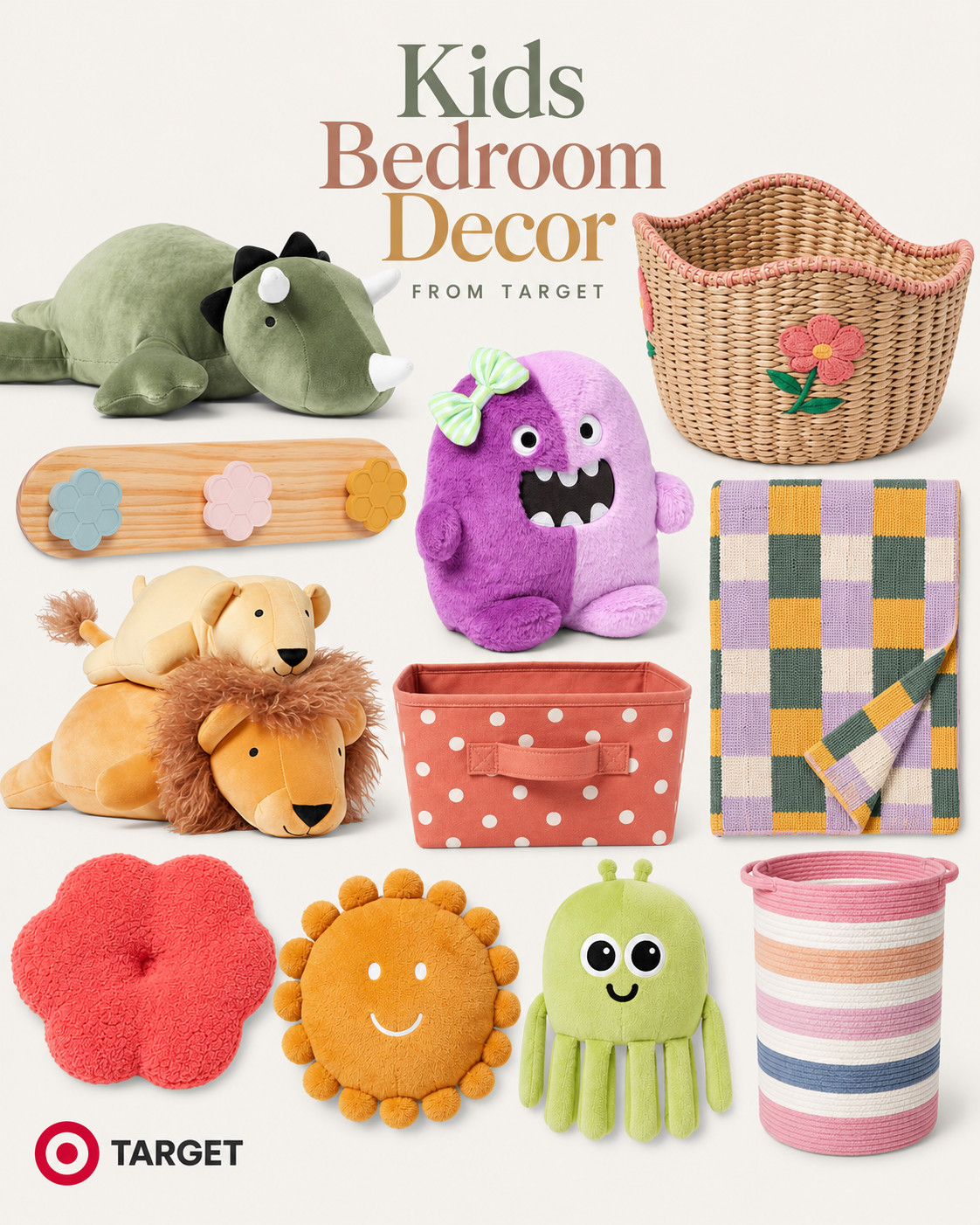 A few cute finds for a kid’s room 🧸🌈 Lots of fun little pieces to make their space feel cozy, playful, and happy. All from Target! 🤍

#LTKHome #LTKKids #KidsRoom #KidsBedroom #TargetFinds #HomeDecor #KidsDecor #LTKFinds 

 #LTKmomlife #LTKHome #LTKKids