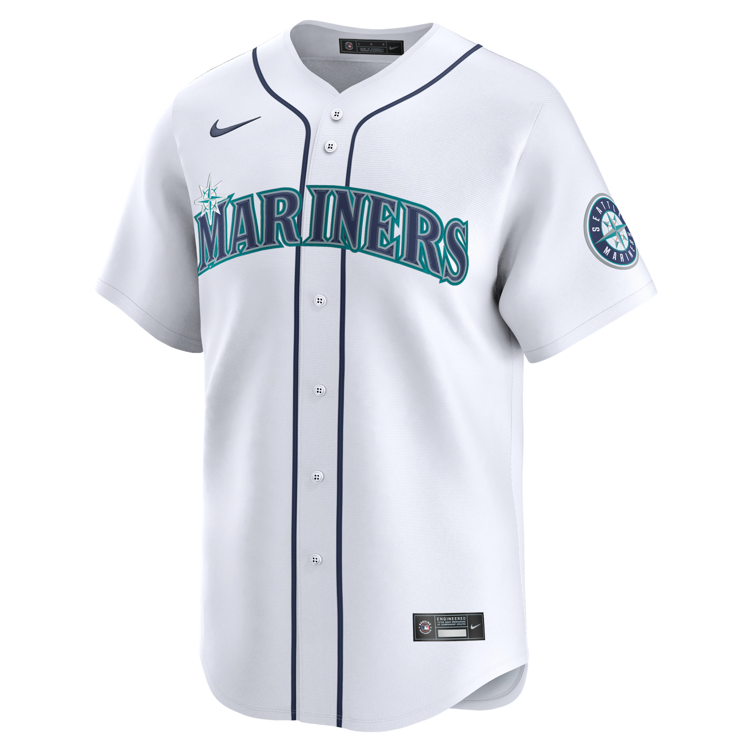 Seattle Mariners Nike Men's Dri-FIT ADV MLB Limited Jersey in White | LM25MVHOMVR-1U2 | Nike (US)